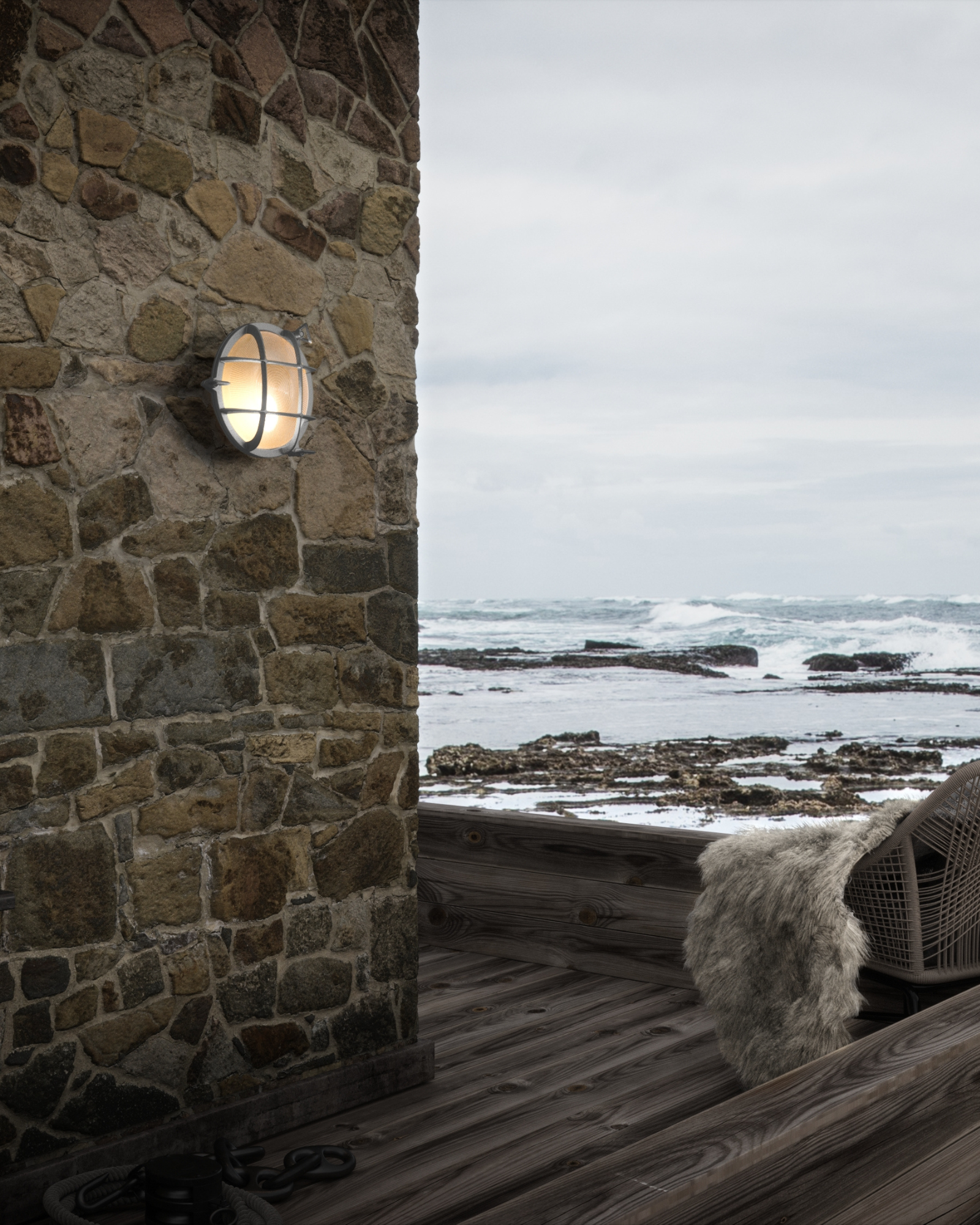 Polperro Wall light