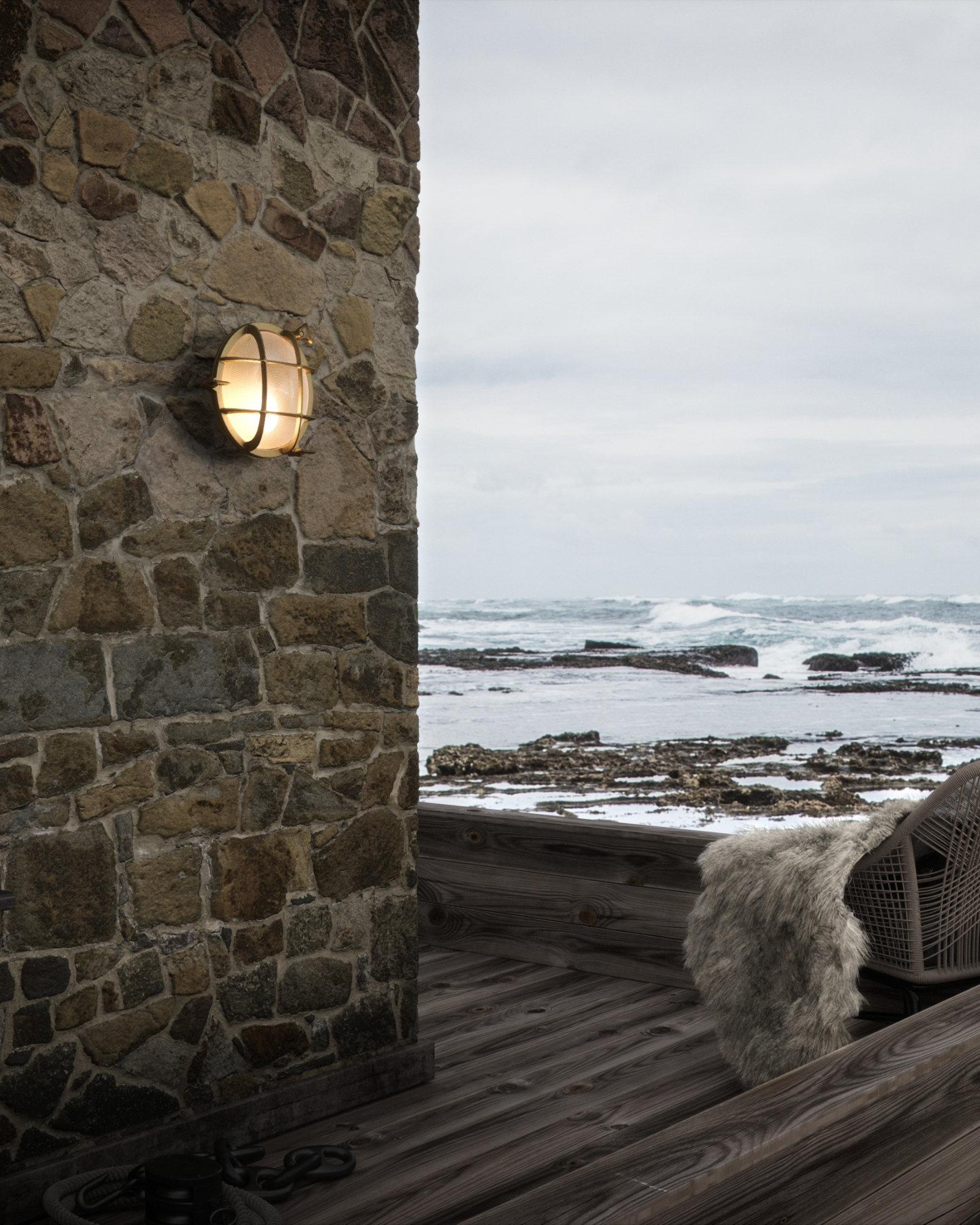 Polperro Wall light
