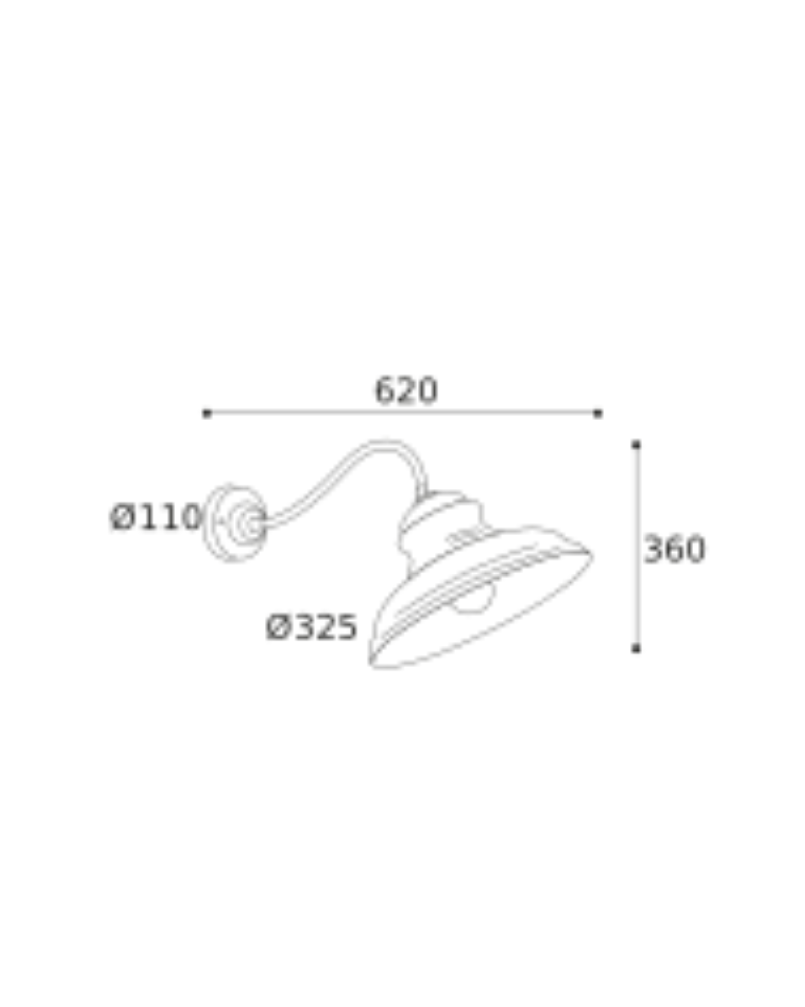Mill Curve Wall Light