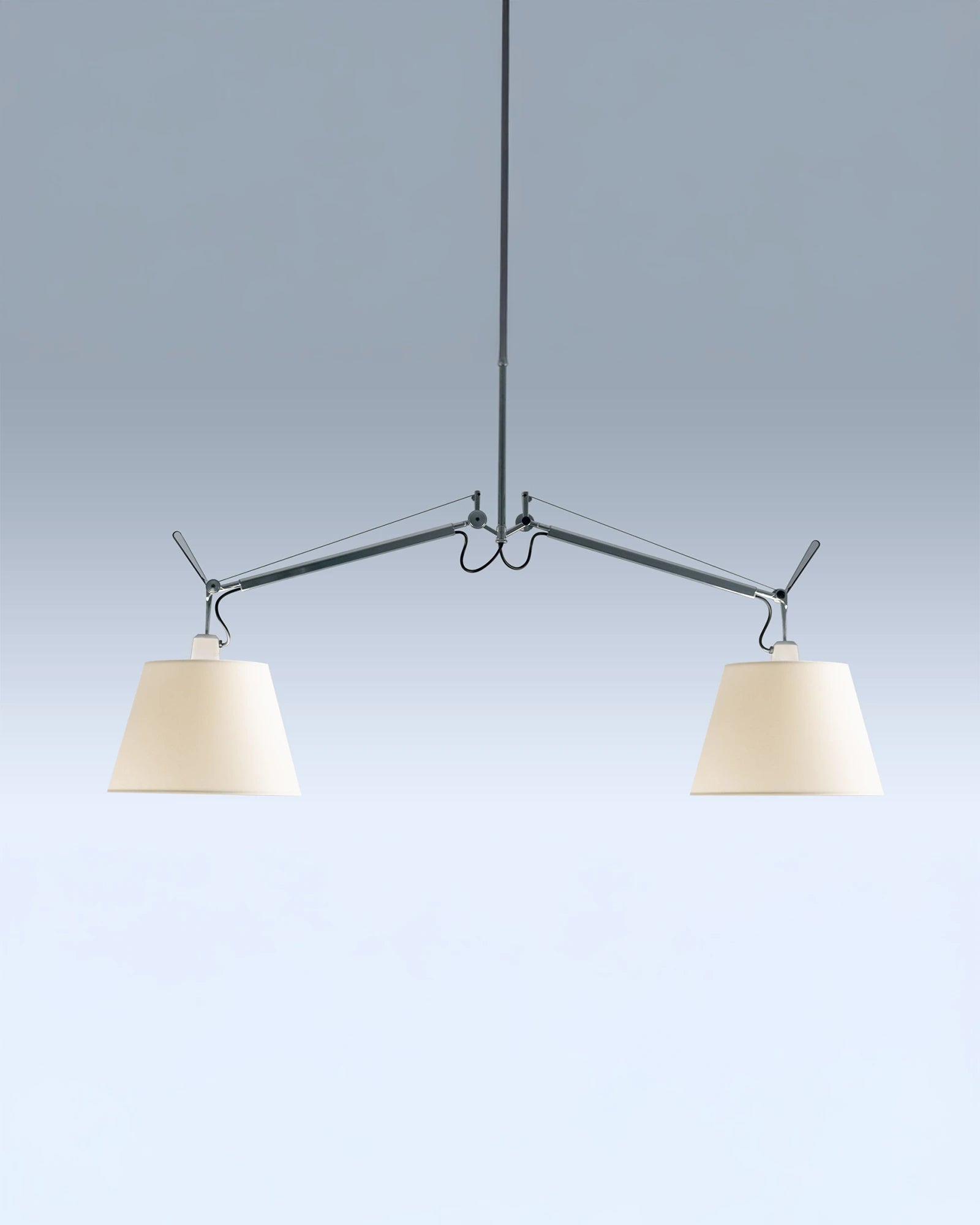 Tolomeo Basculante 2lt Pendant Light Medium / Parchment