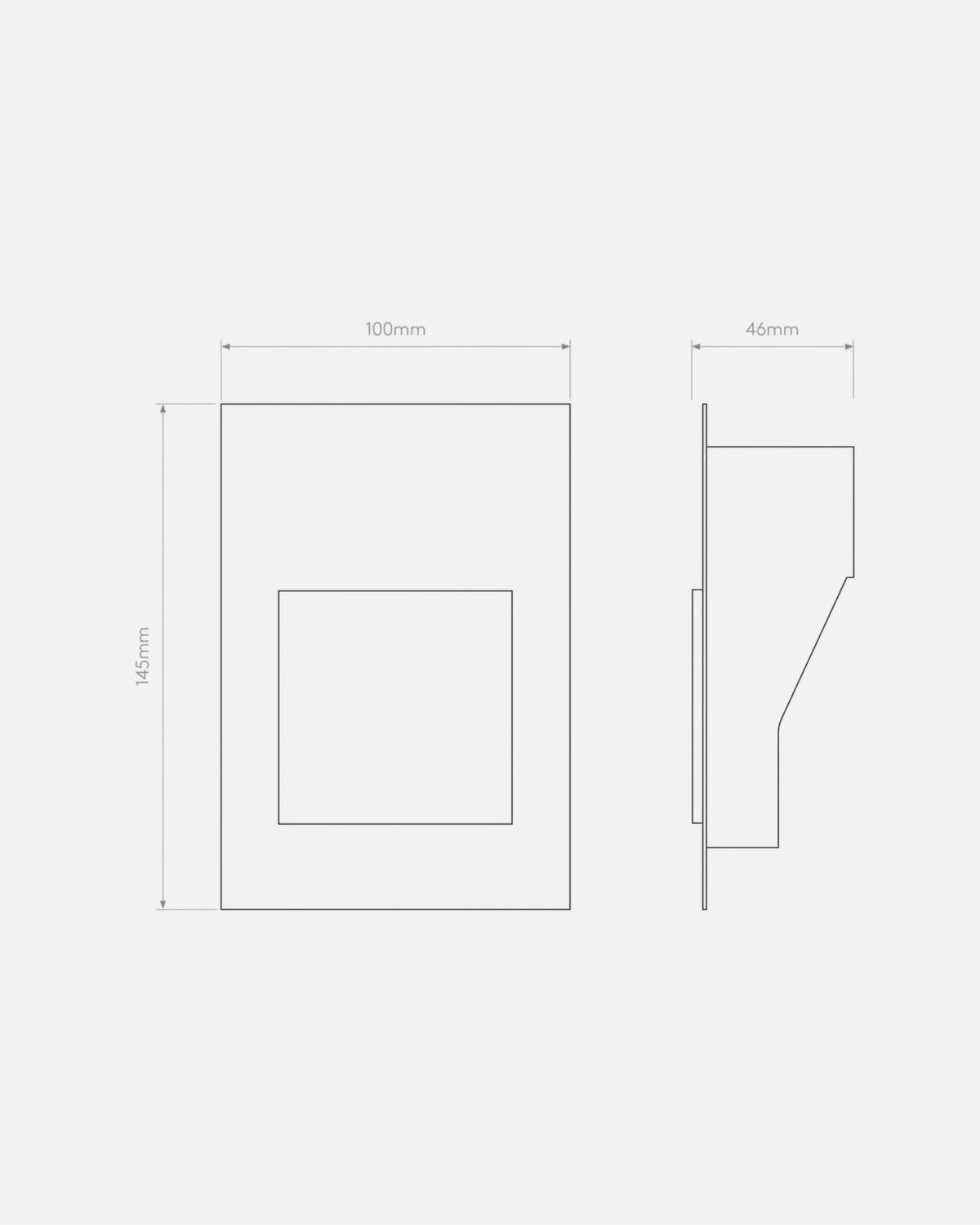 Borgo 65 Trimless Step Light