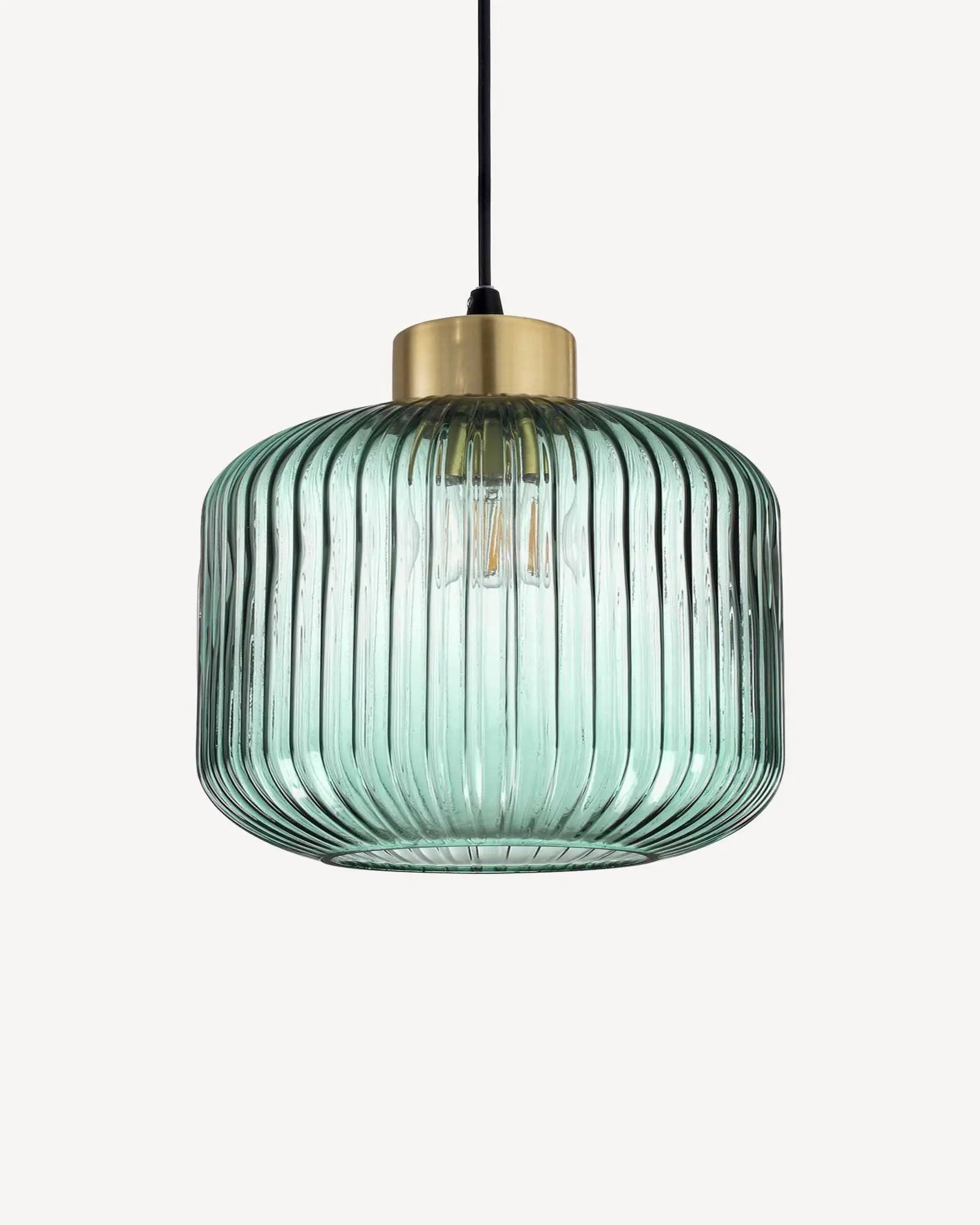 Mint Blown glass pendant light