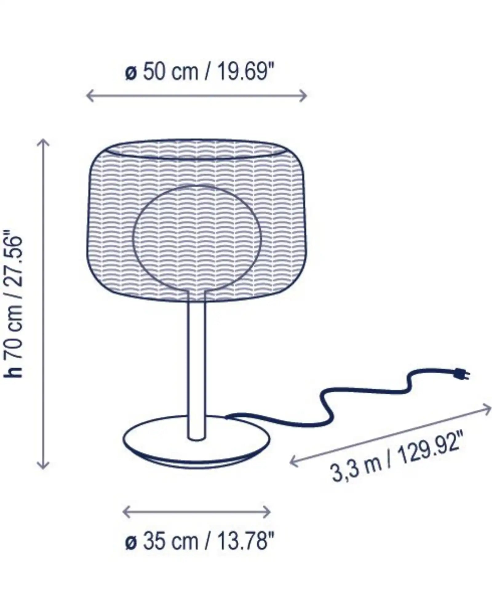 Fora Outdoor Table Lamp