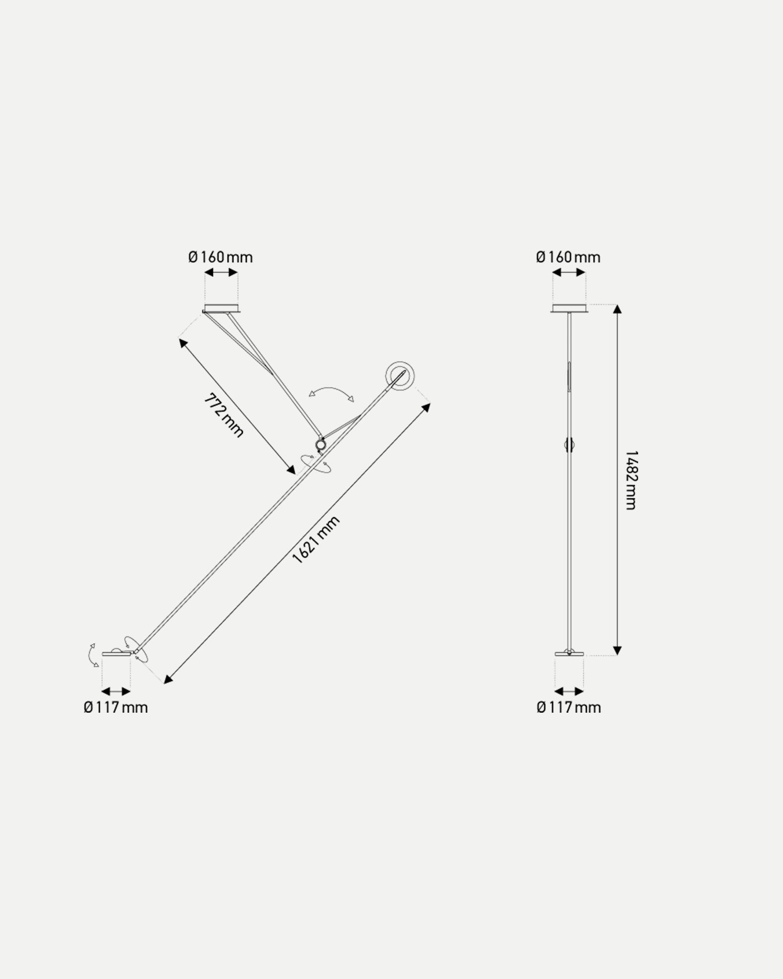 Aaro Ceiling Light