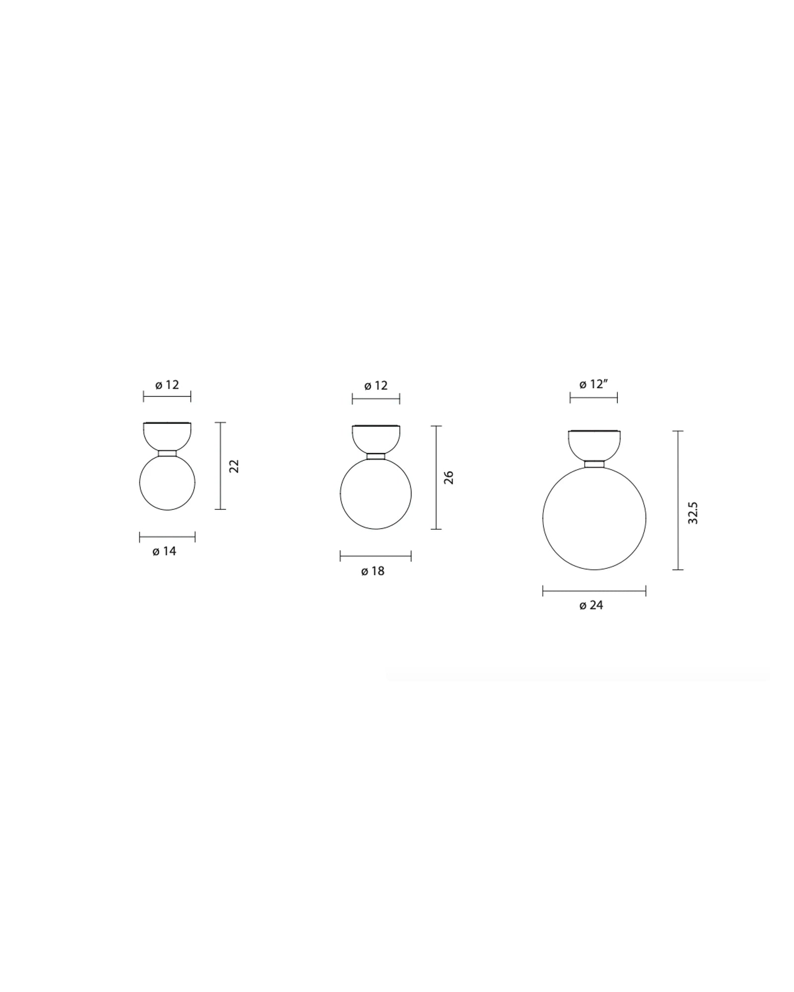 Aballs Ceiling Light