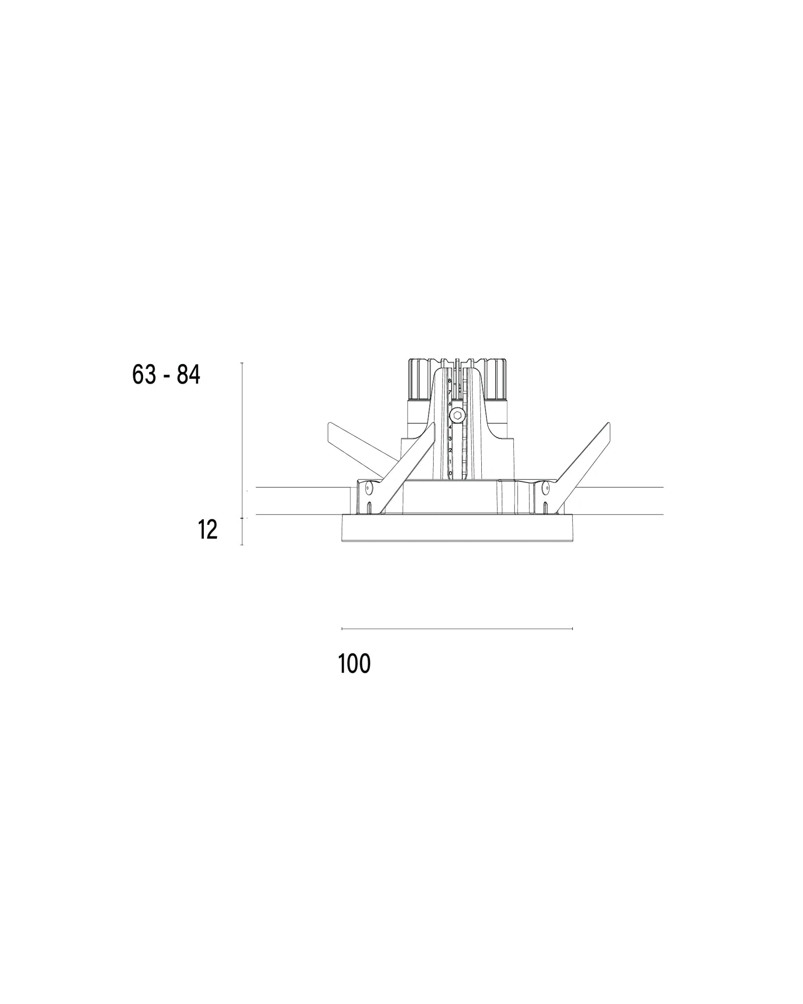 Accent 100 Type 1 Recessed Downlight