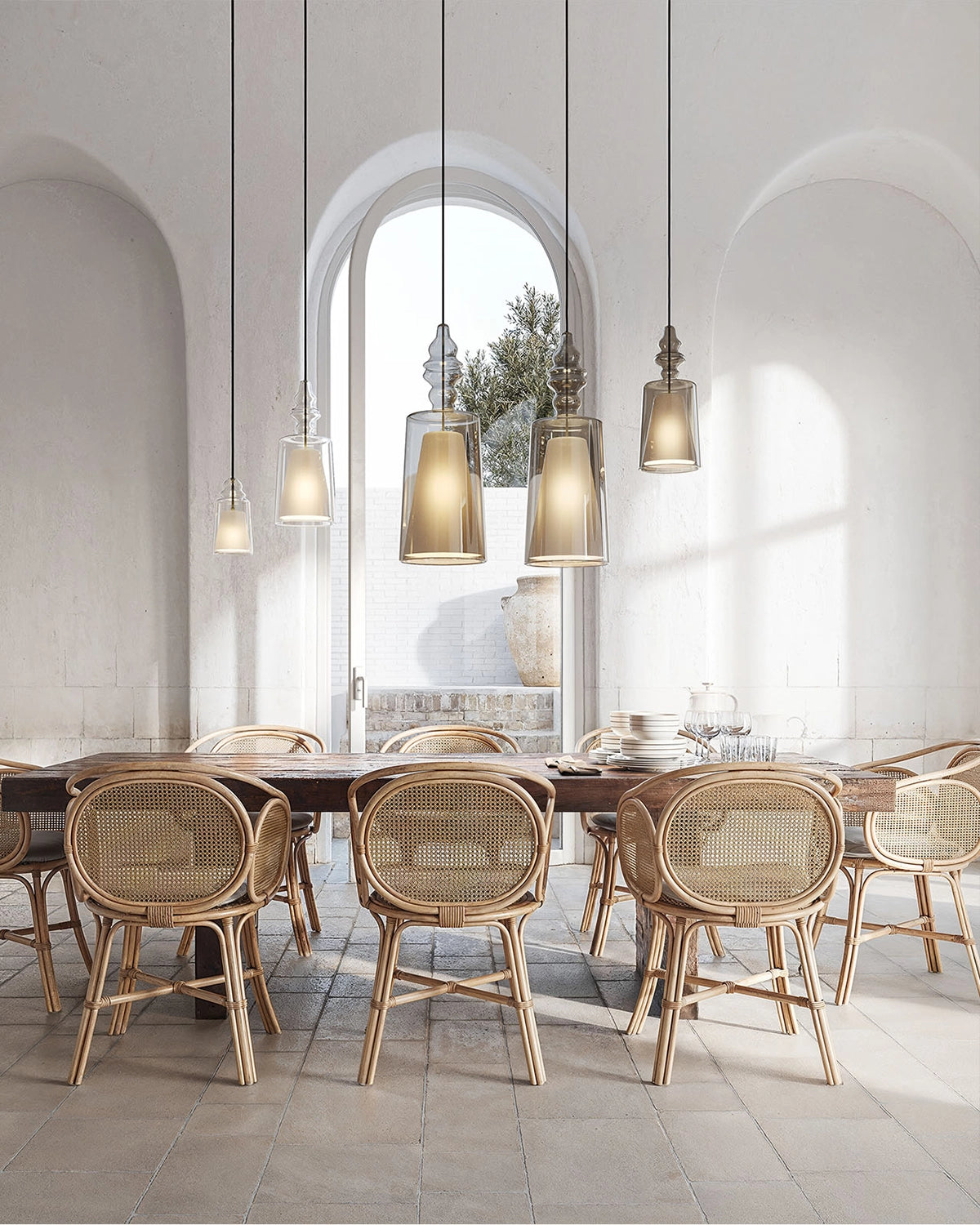 Alibaglass Pendant Light
