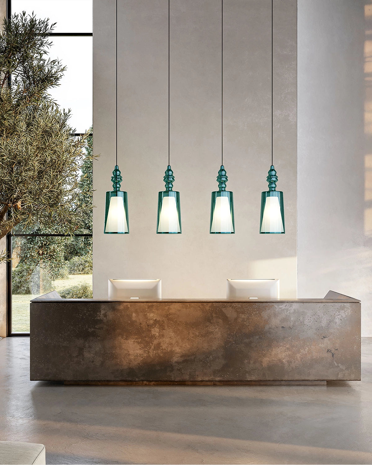 Alibaglass Pendant Light