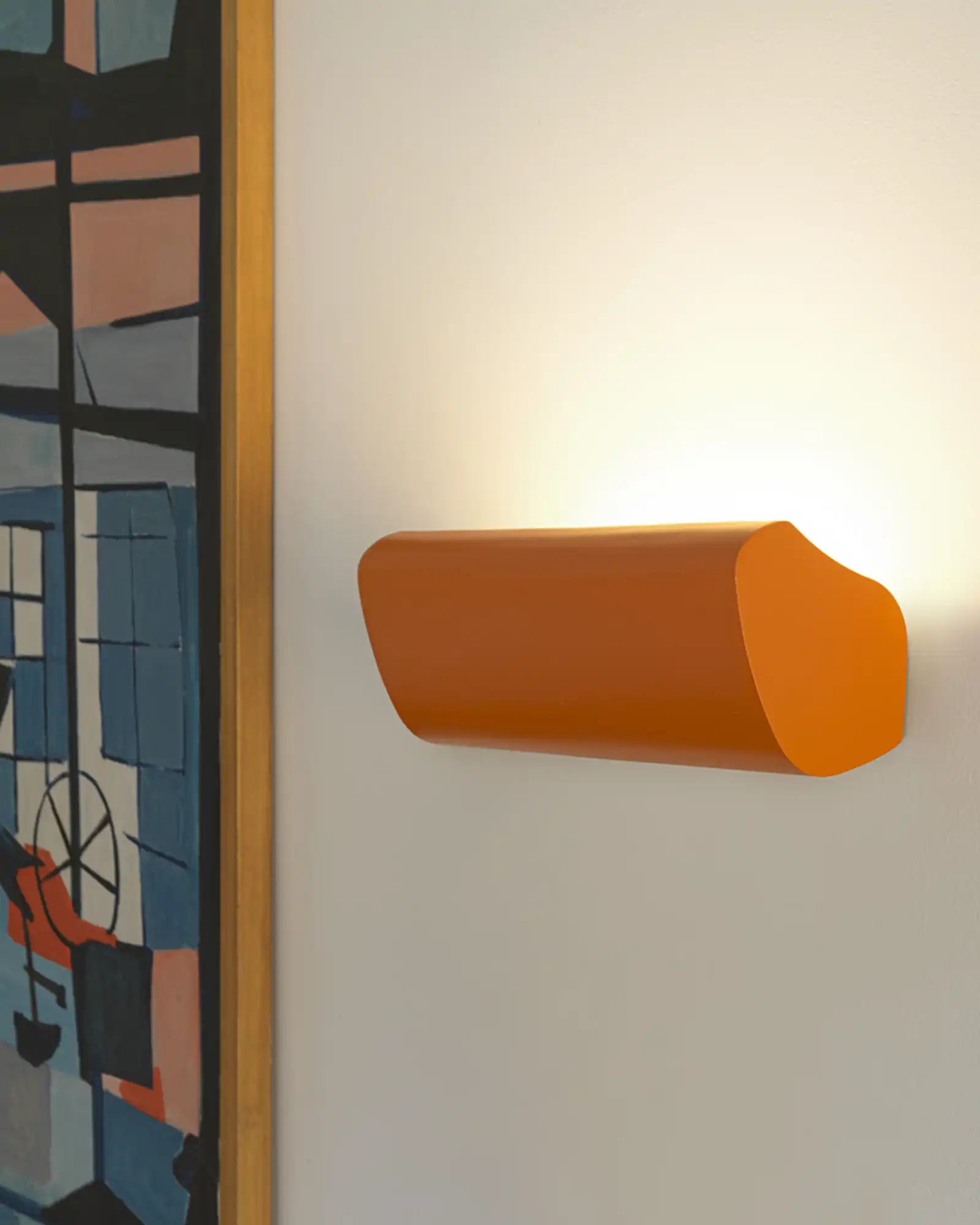 Applique Radieuse Wall Light by Nemo Lighting featured within a contemporary living room | Nook Collections