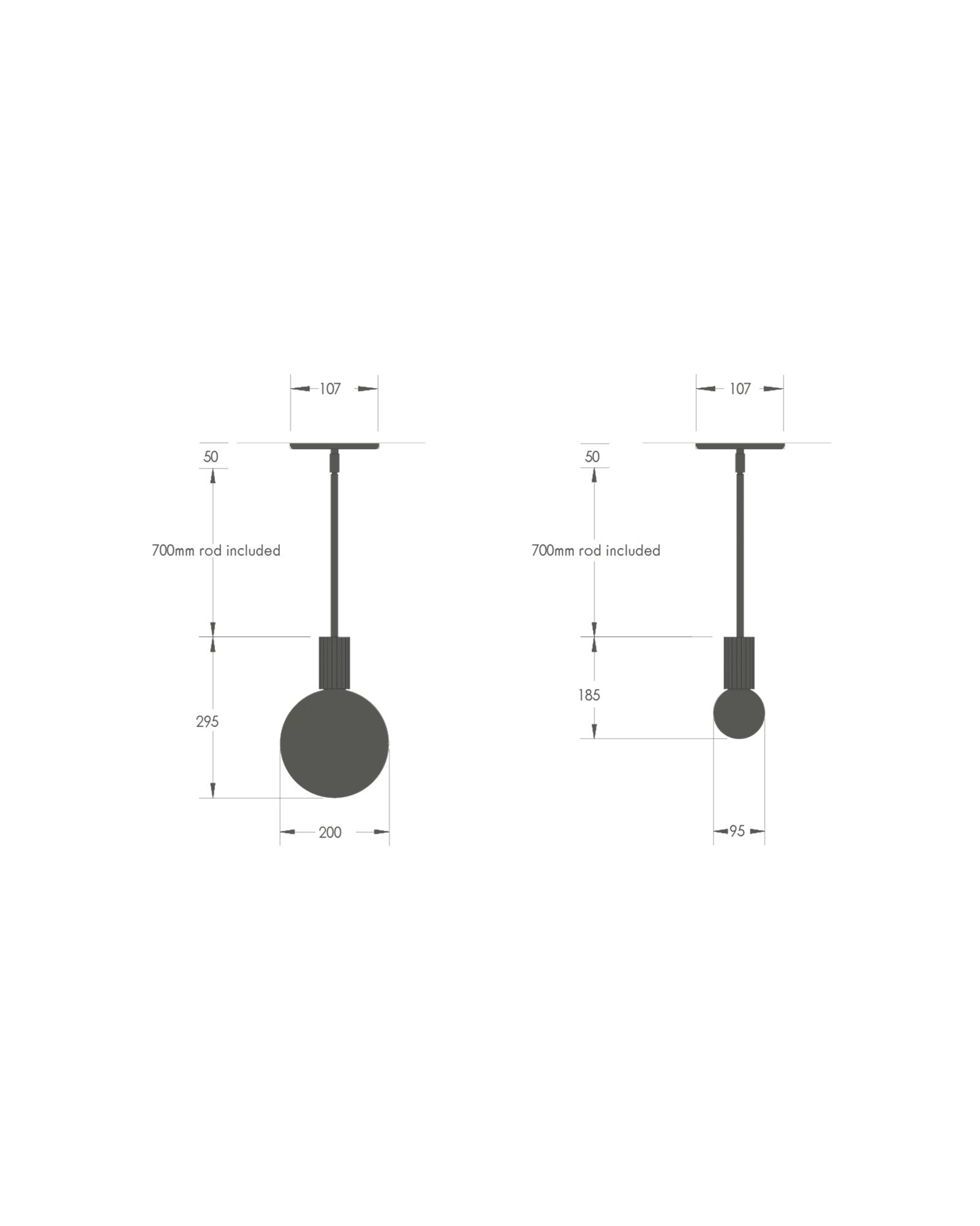Attalos Pendant Light