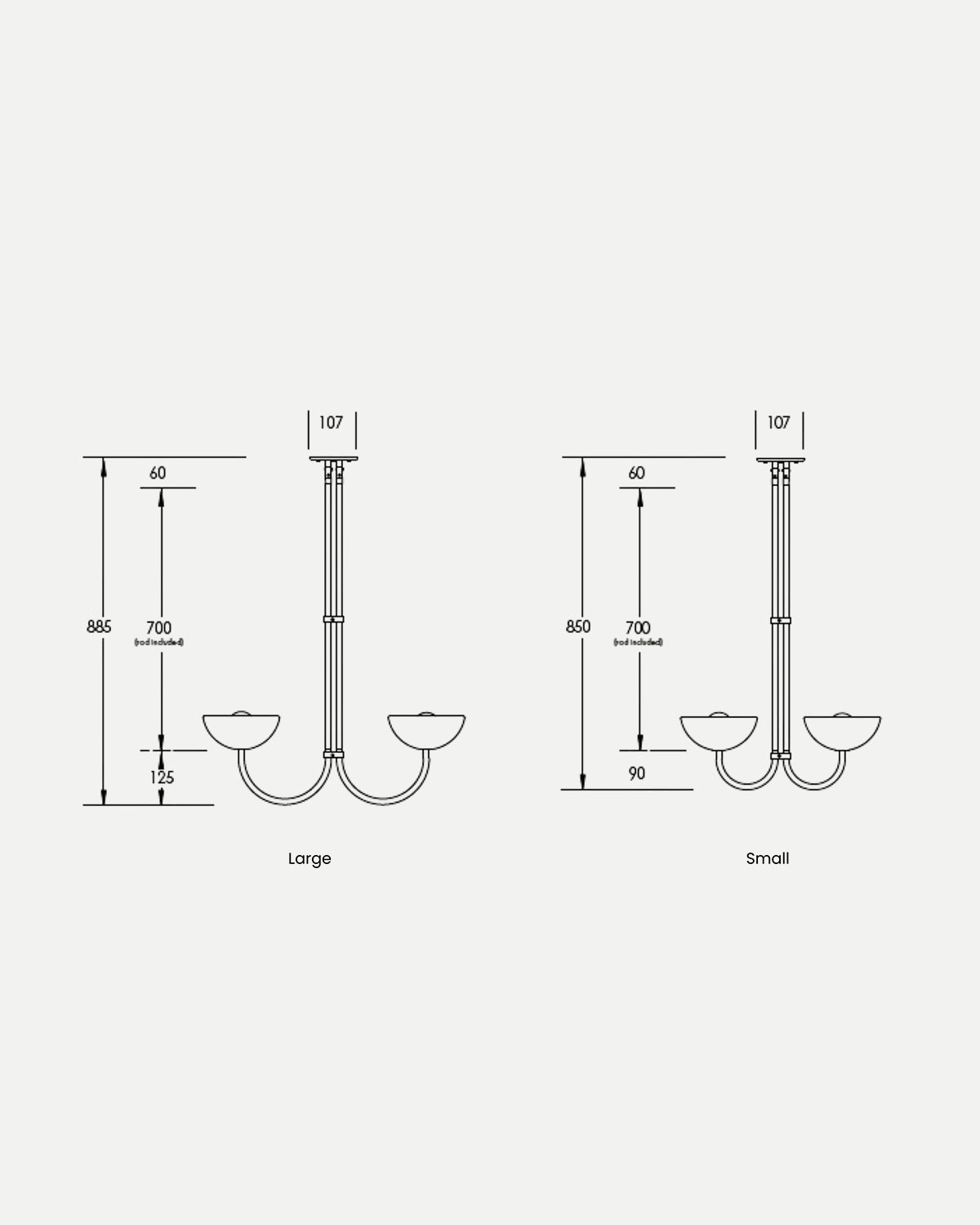 Aurelia Double Pendant Light