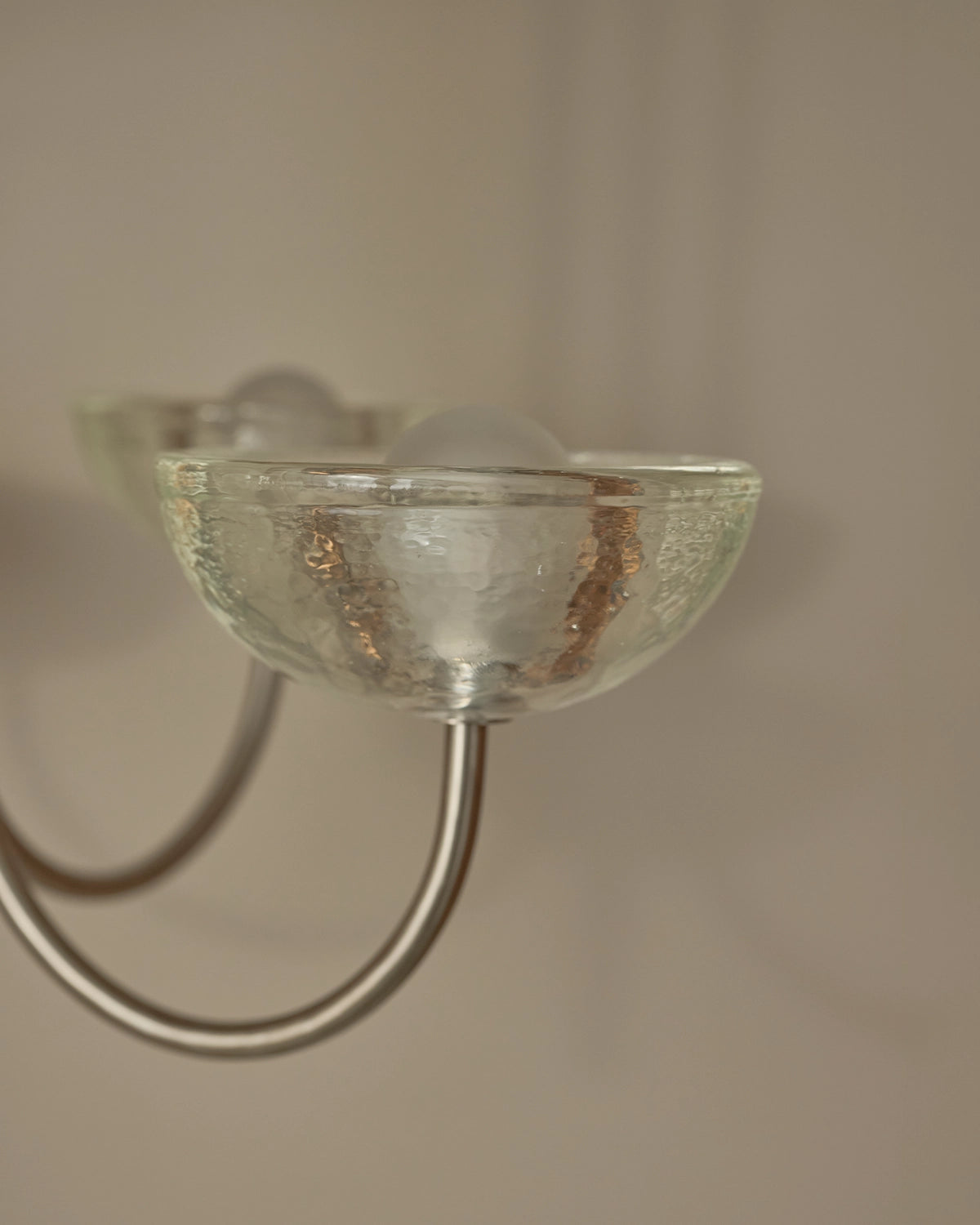Aurelia Quad Chandelier, Cast Glass