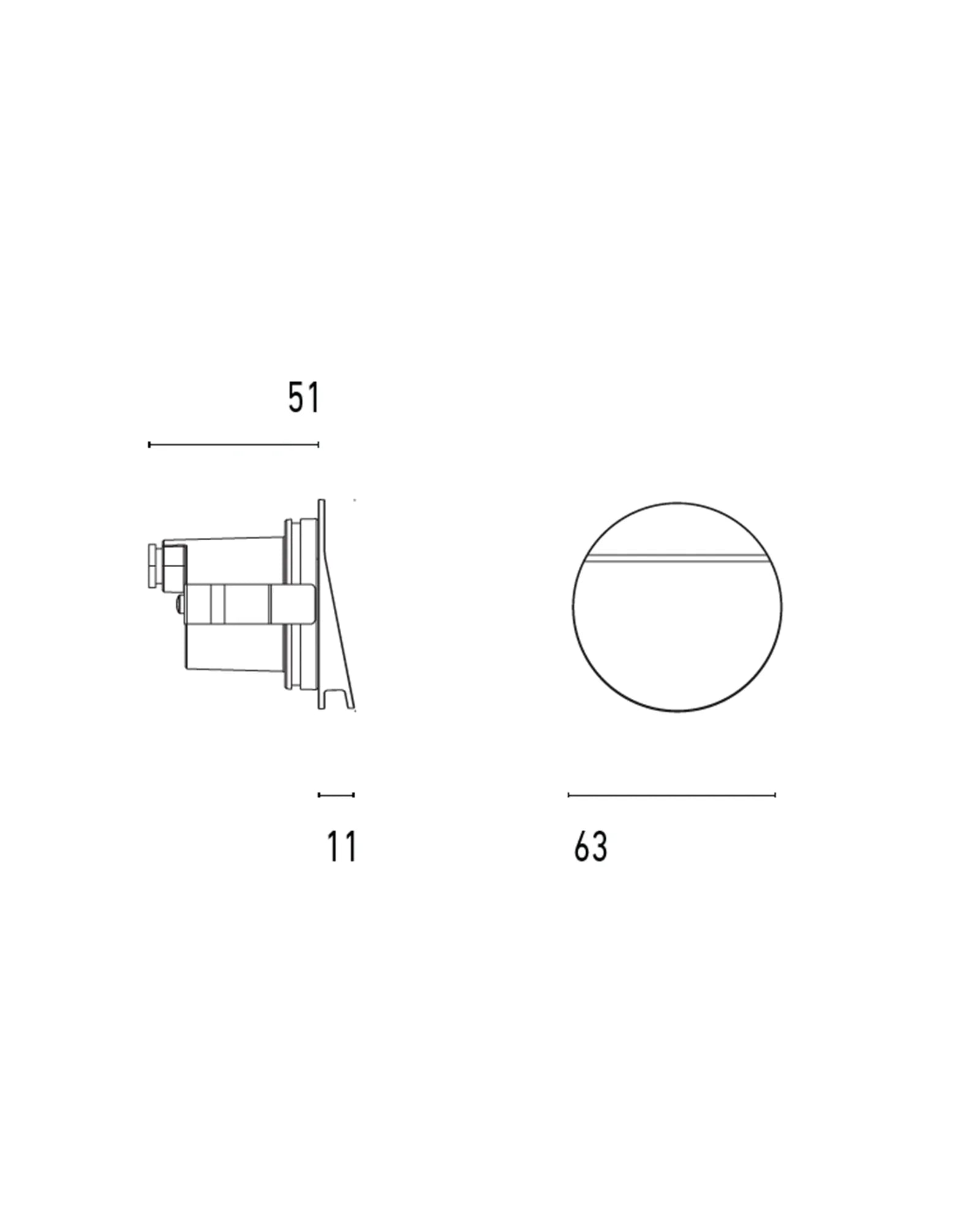 Avenir 060 T1 Wall Light