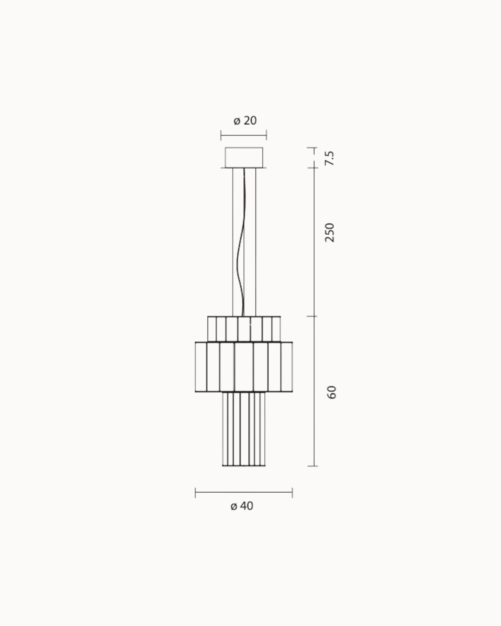 Babel Small Pendant Light