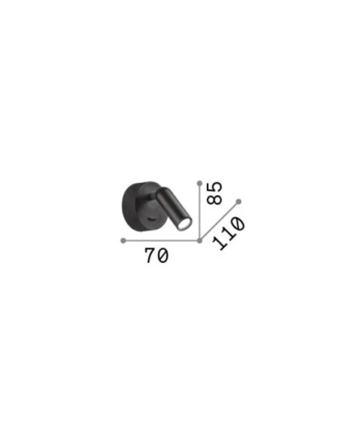 Bean Round Wall Light