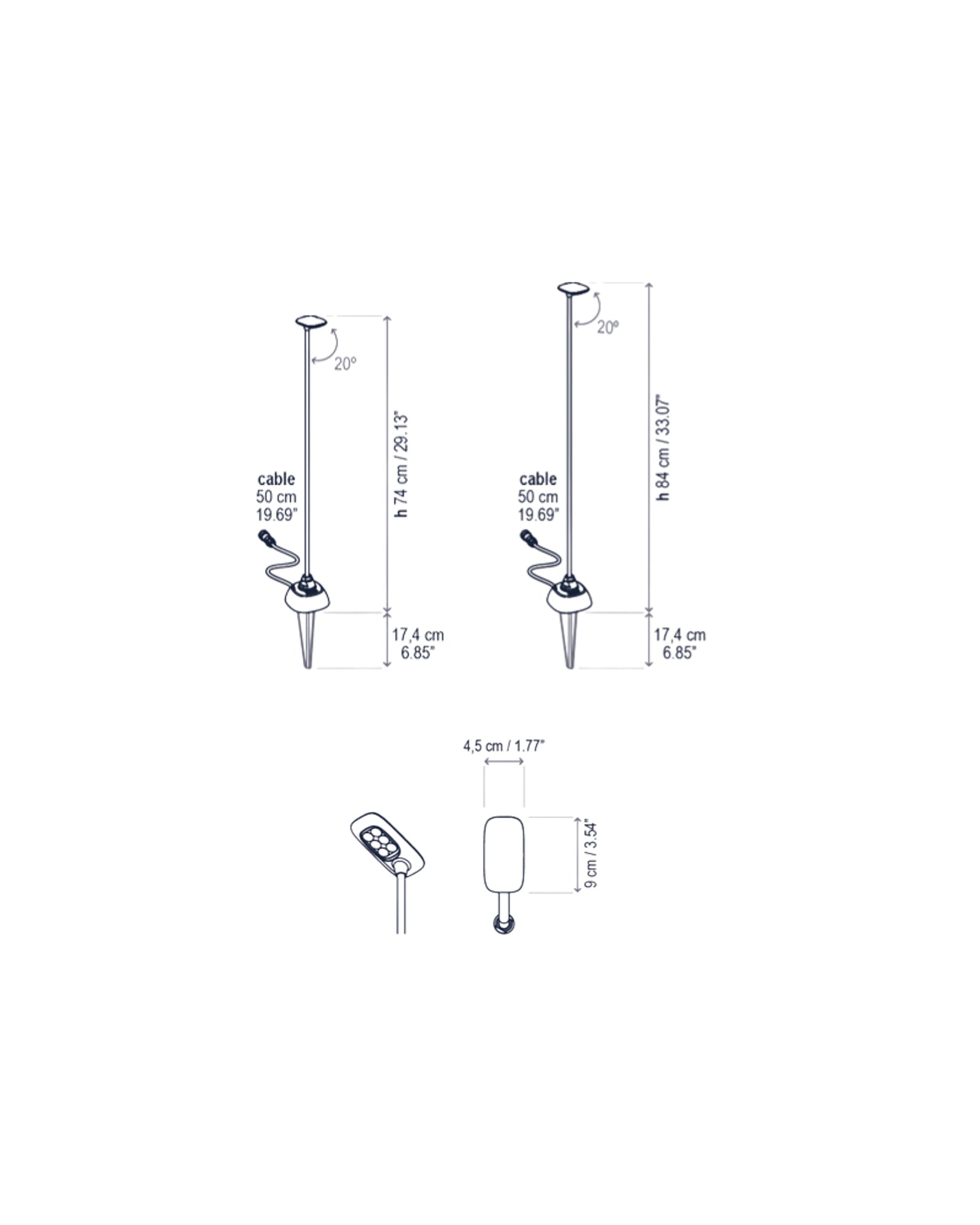 Birdie 1lt Spike Light