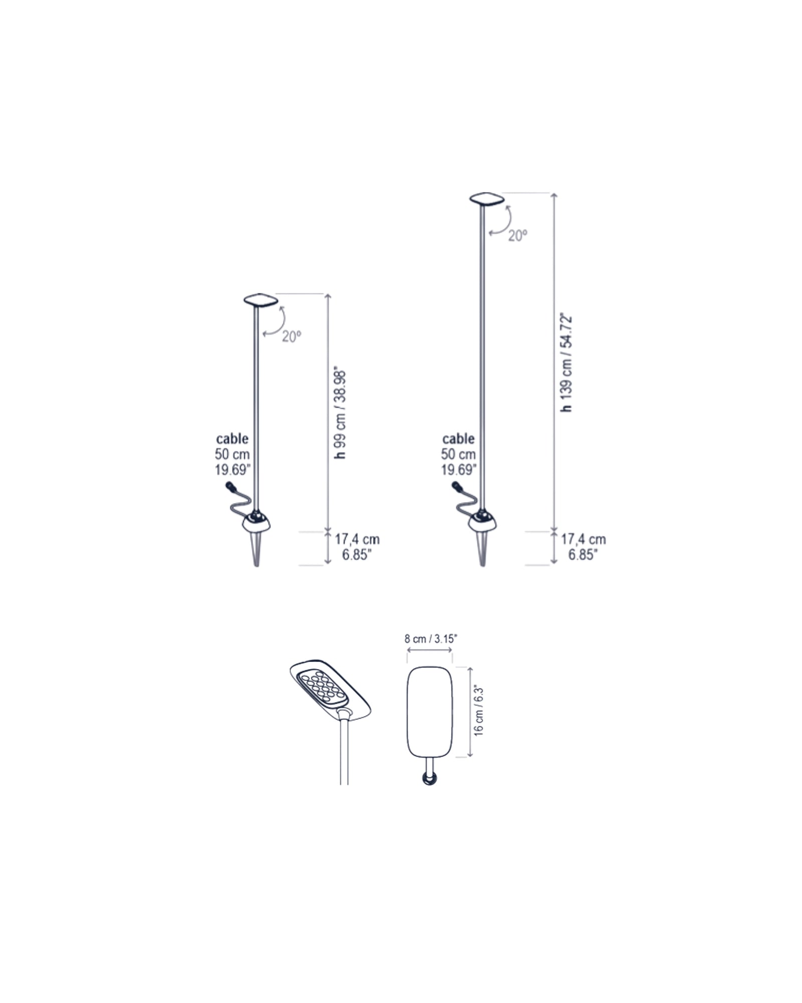 Birdie 1lt Spike Light