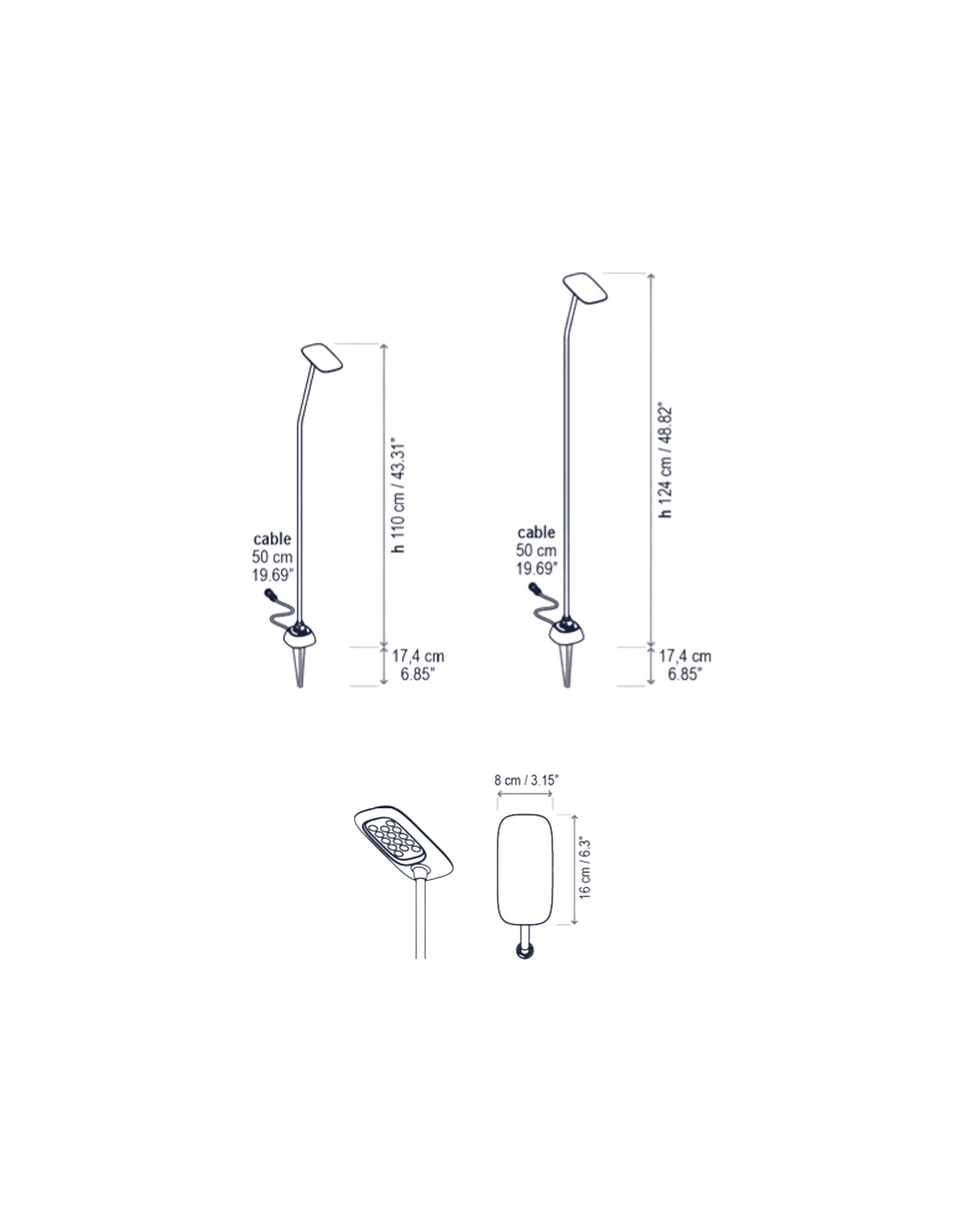 Birdie 1lt Spike Light