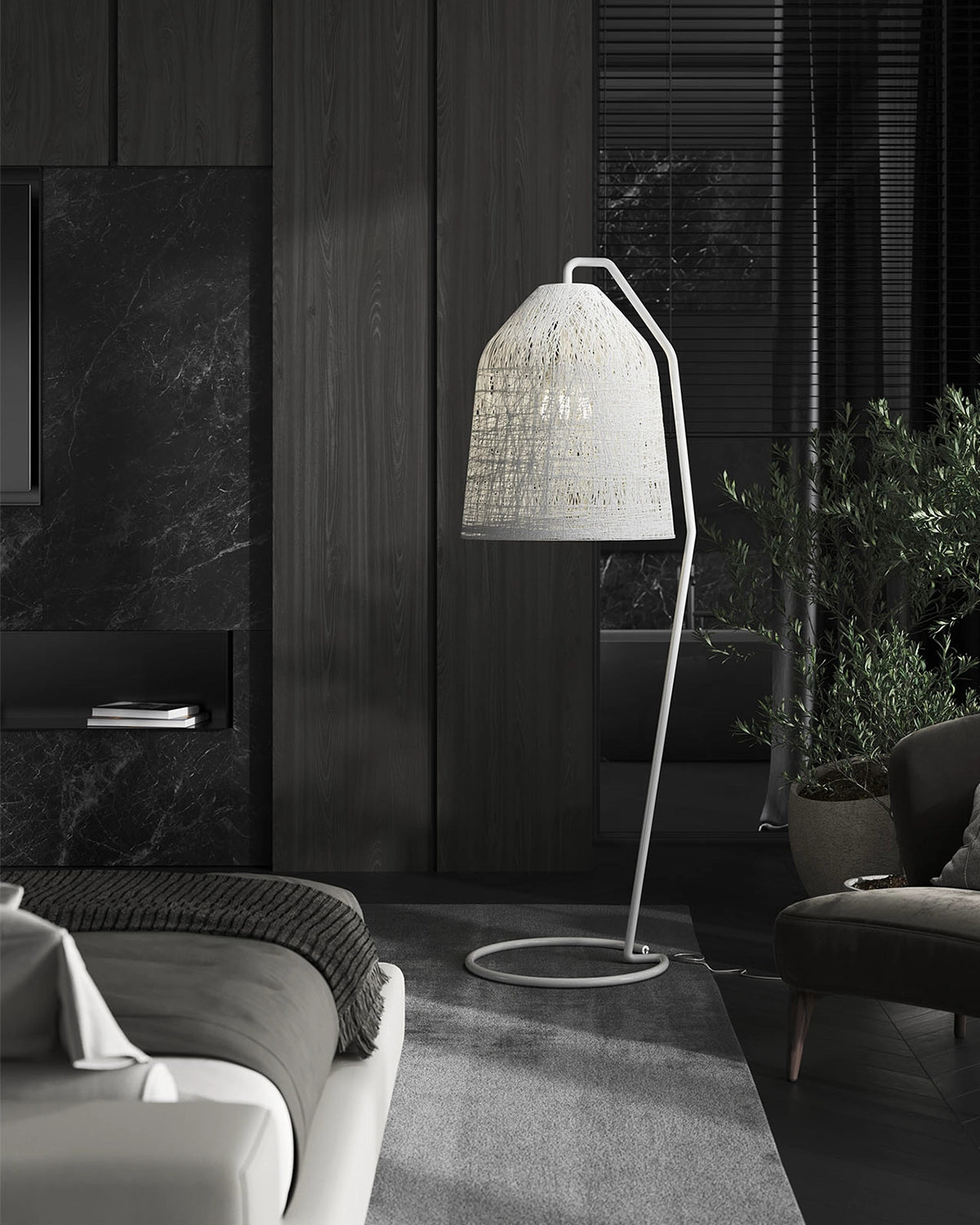 Black Out Floor Lamp
