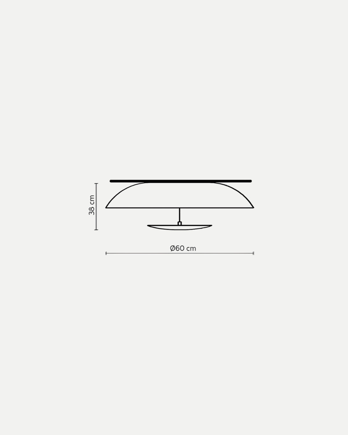 Blanco Ceiling Light