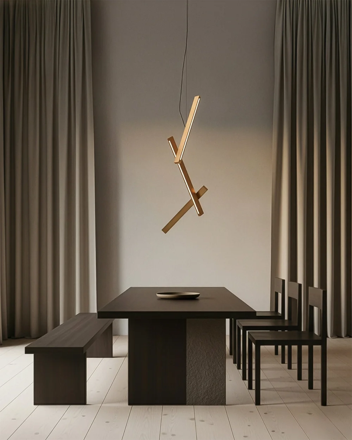 Bloc Vertical Pendant Light