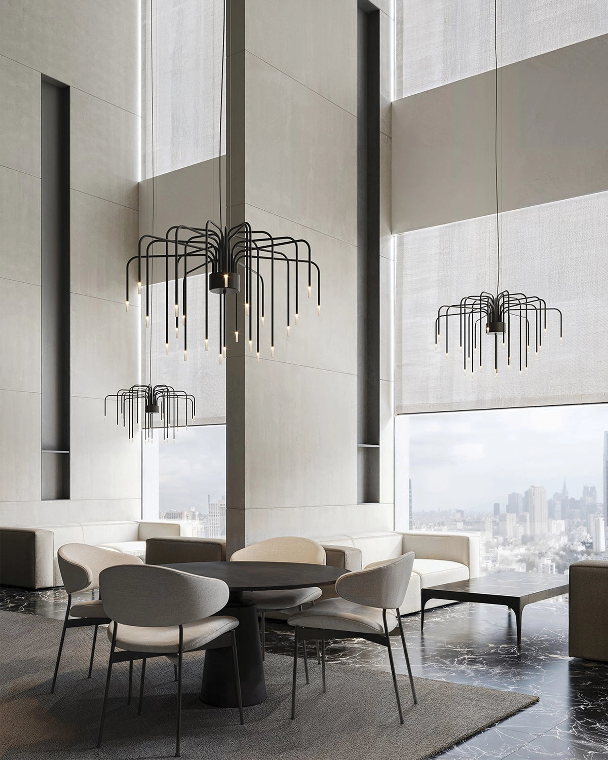 Boom Chandelier