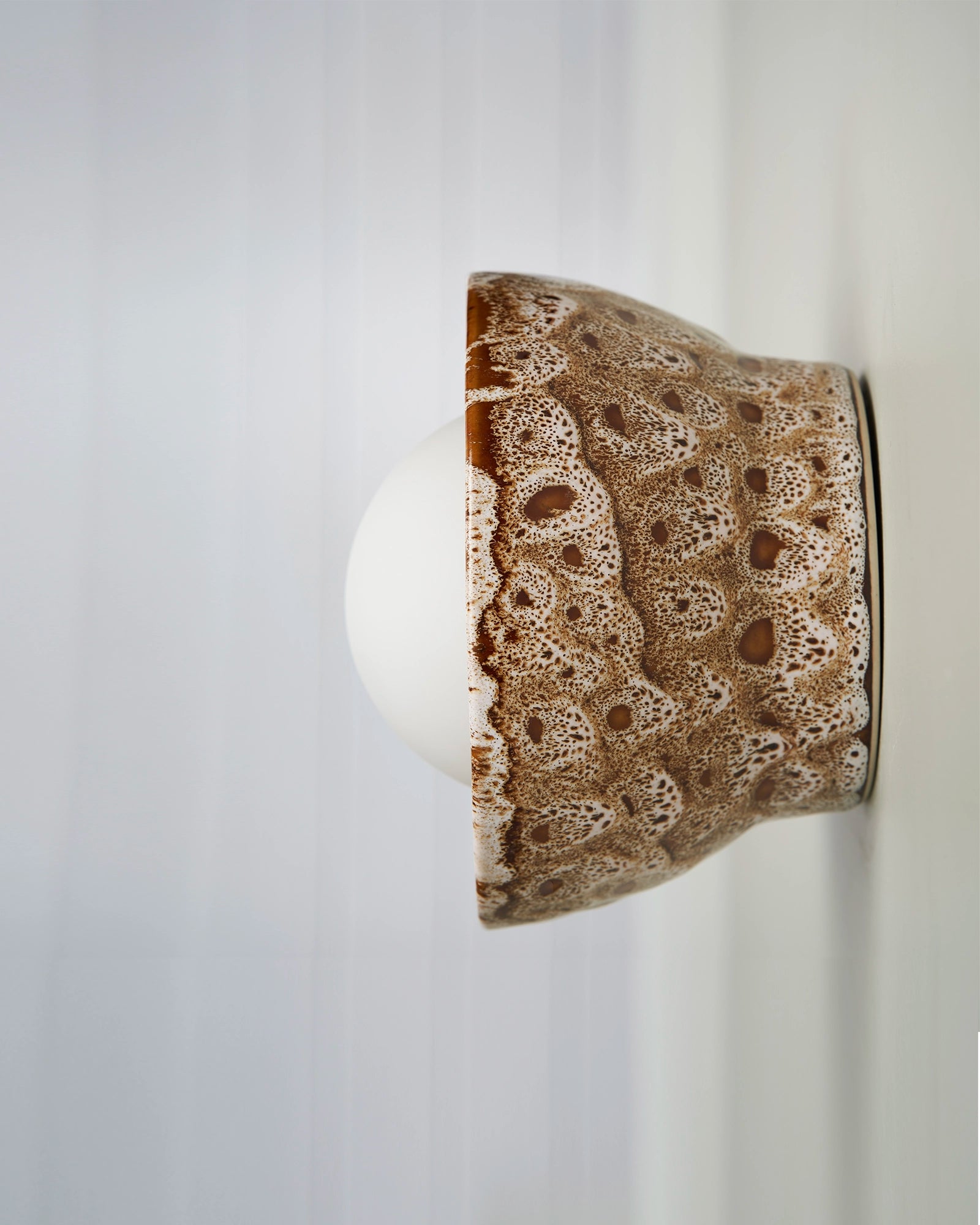 Bowl Ochre Wall Light by Robert Gordon | Nook Collections