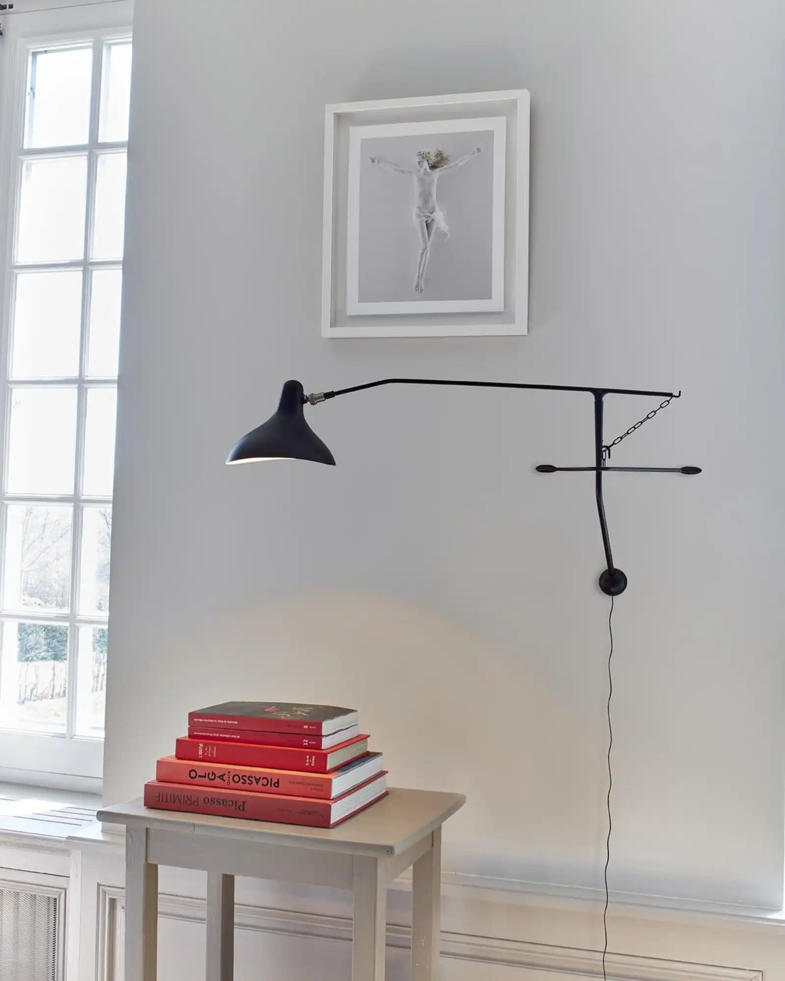 Bs2 Mini Wall Light by DCW Editions featured within a contemporary living room | Nook Collections