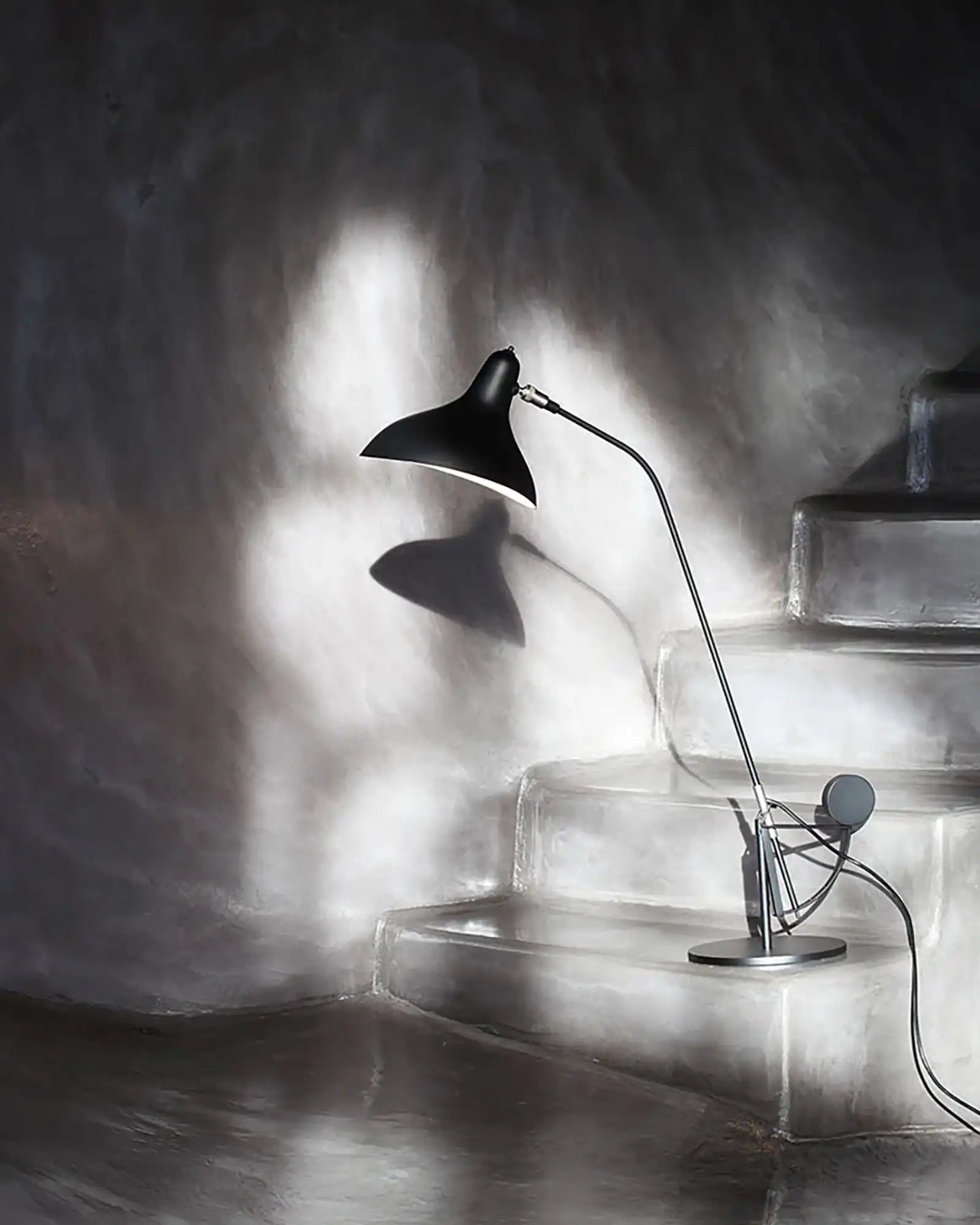 Bs3 Table Lamp by DCW Editions featured in a stairway | Nook Collections