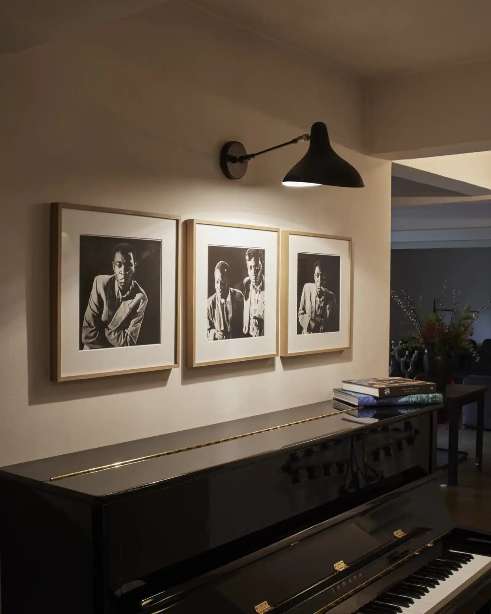 Bs5 Wall Light by DCW Editions featured within a music room | Nook Collections