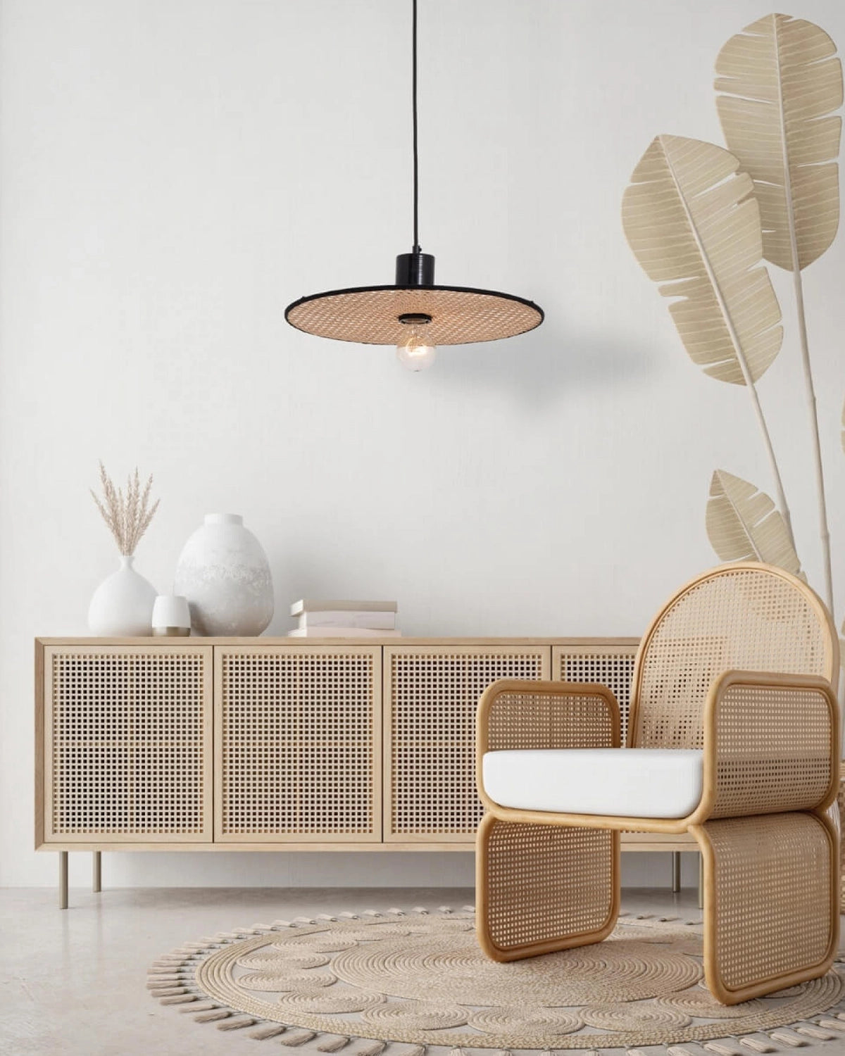 Bush Black Pendant Light
