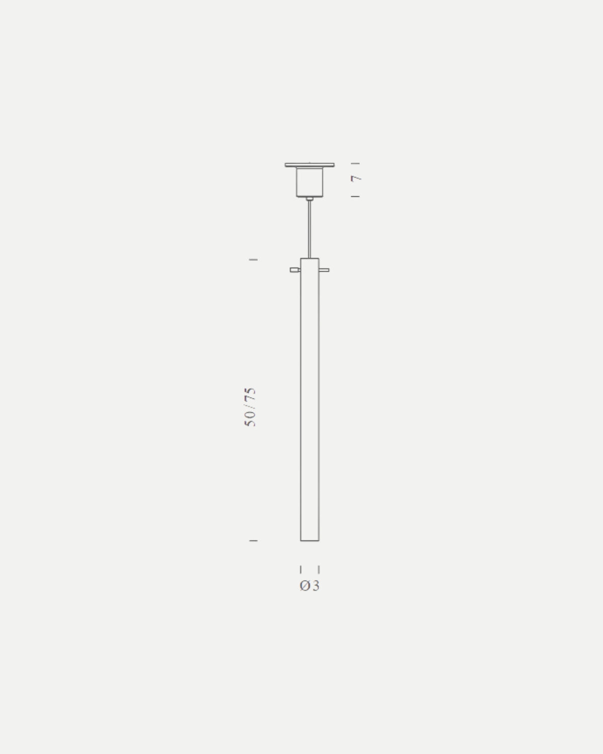 Canna Nuda Pendant Light