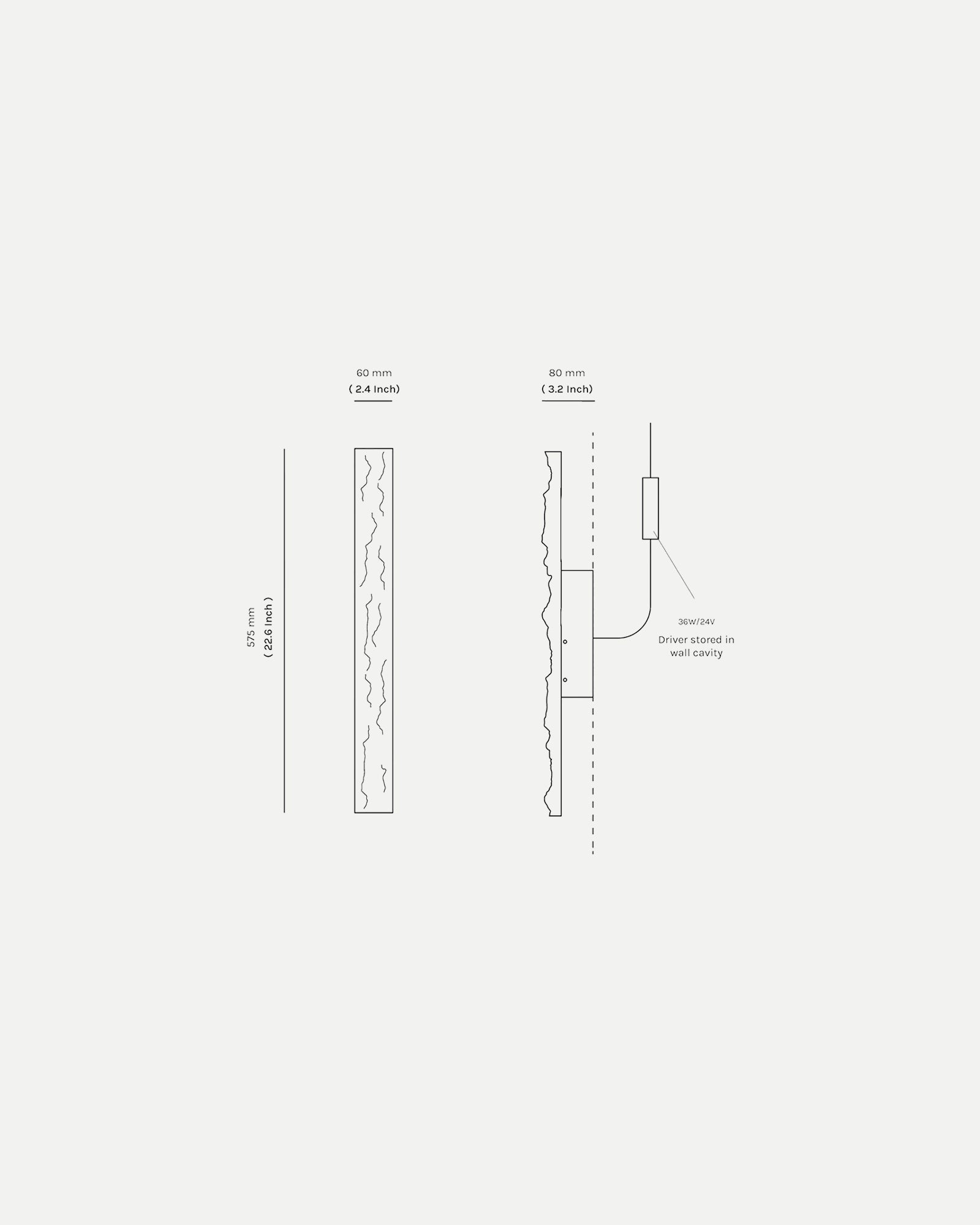 Carst Wall Light