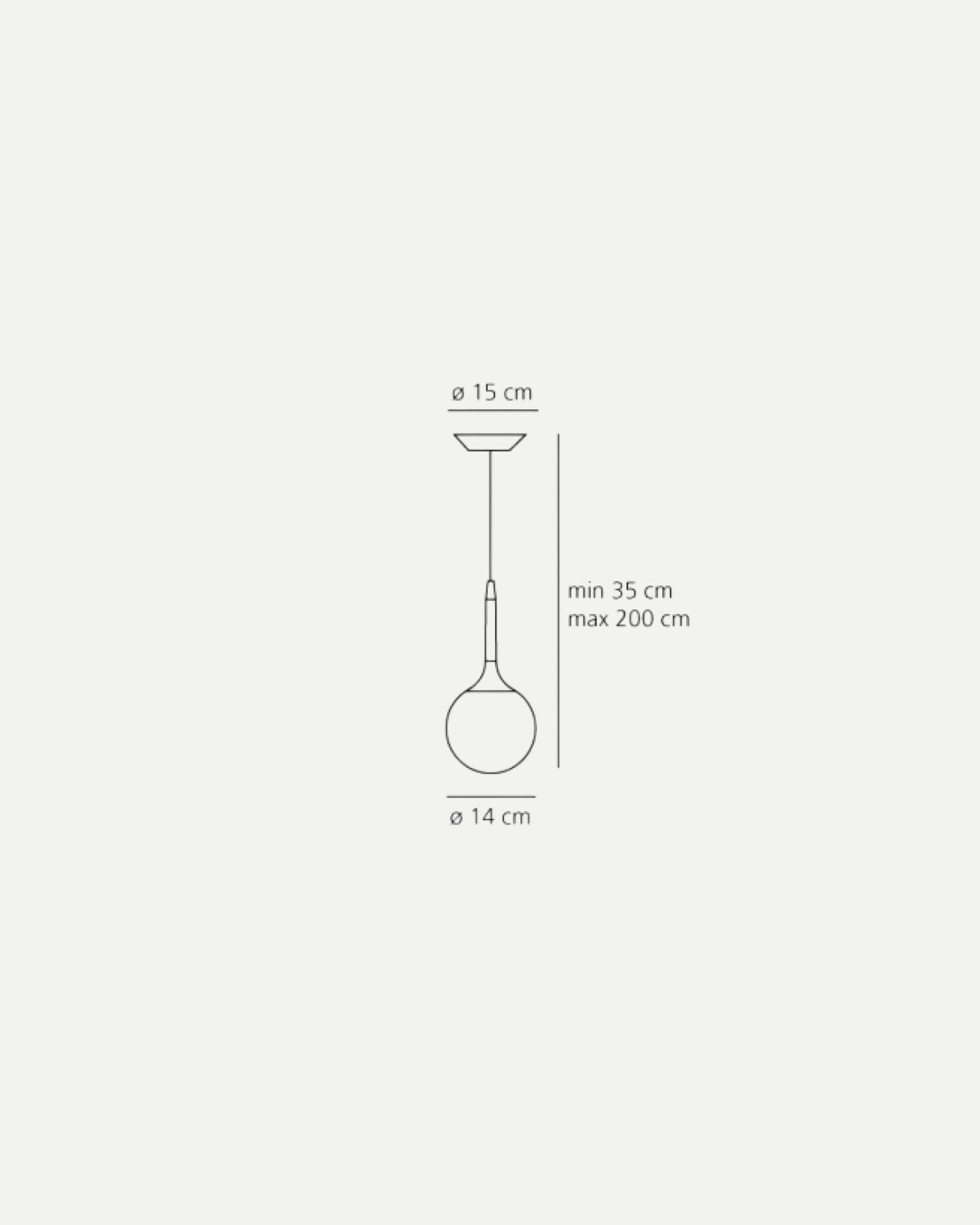 Castore Pendant Light