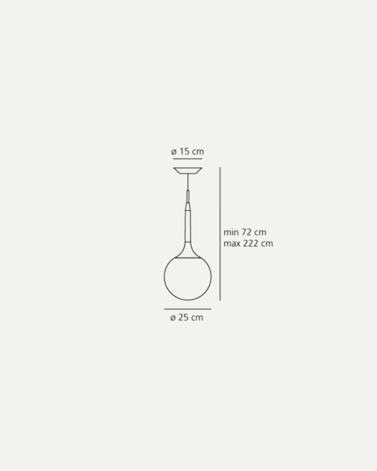 Castore Pendant Light