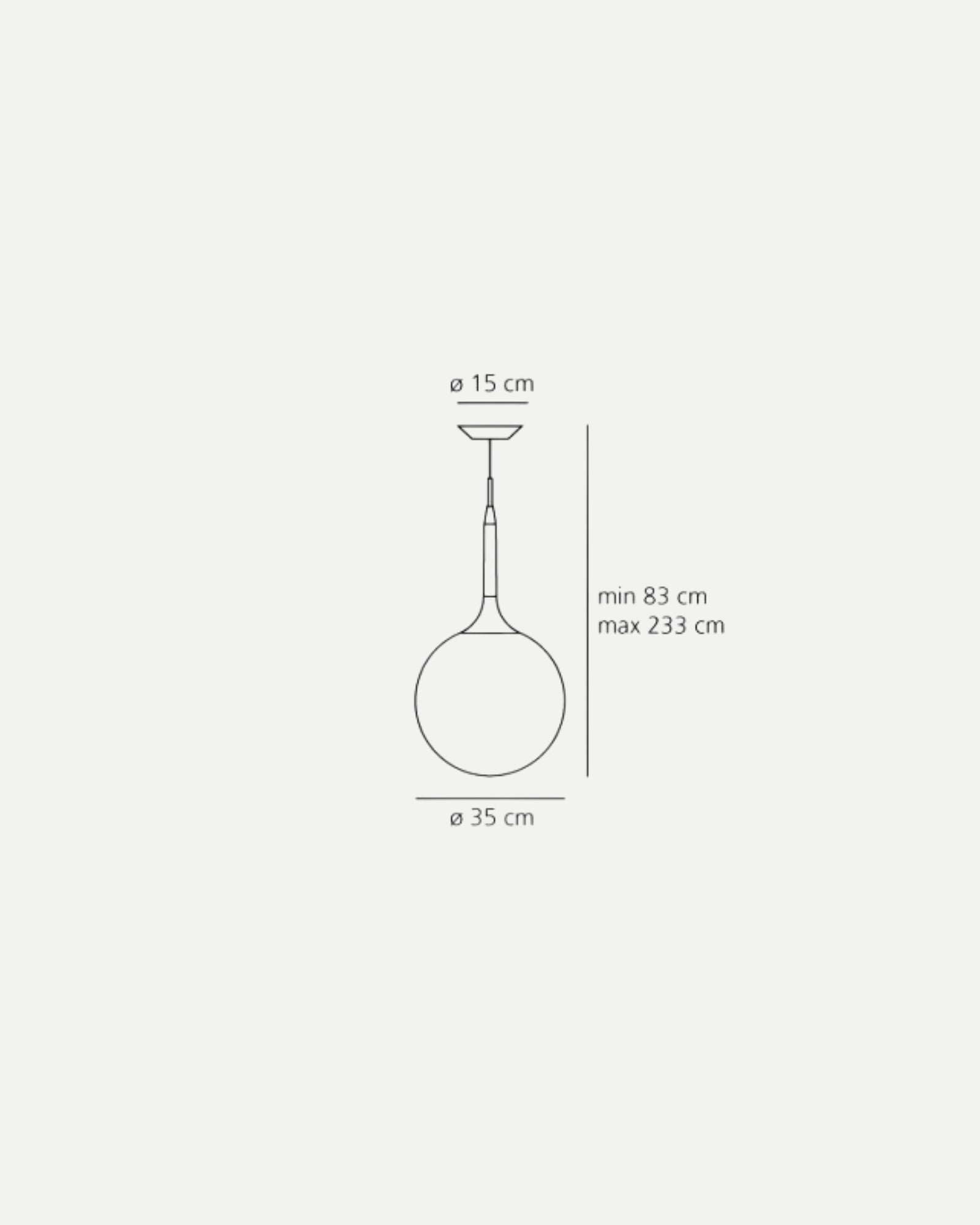 Castore Pendant Light