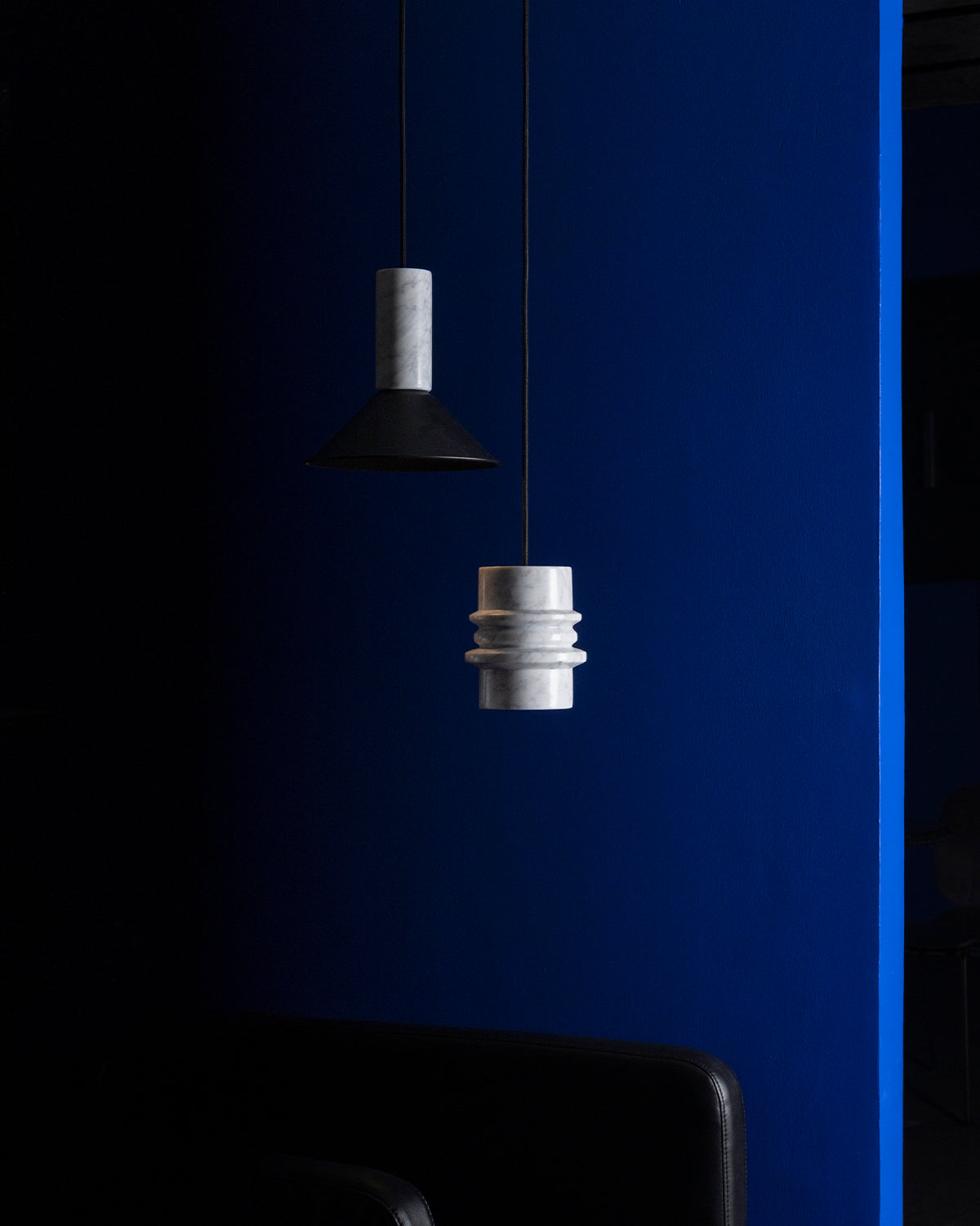 Circle Marble Pendant Light