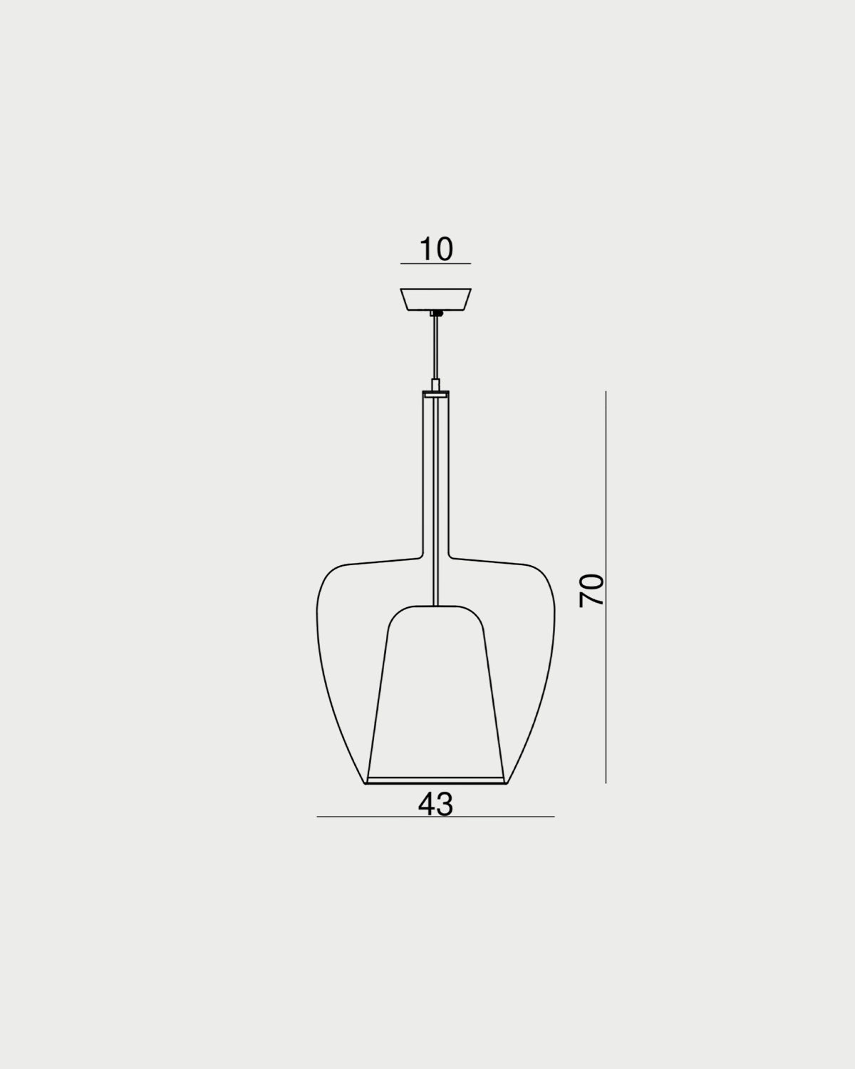 Clos Max Pendant Light