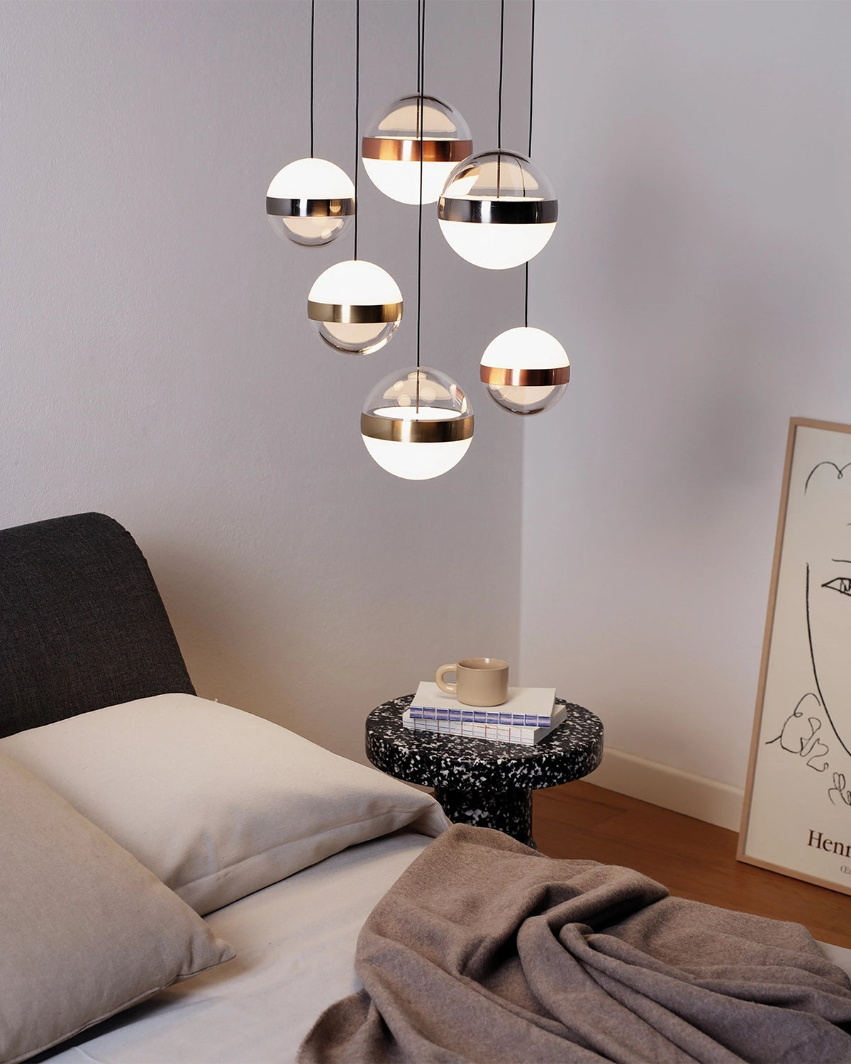 Galaxy Cluster Pendant Light