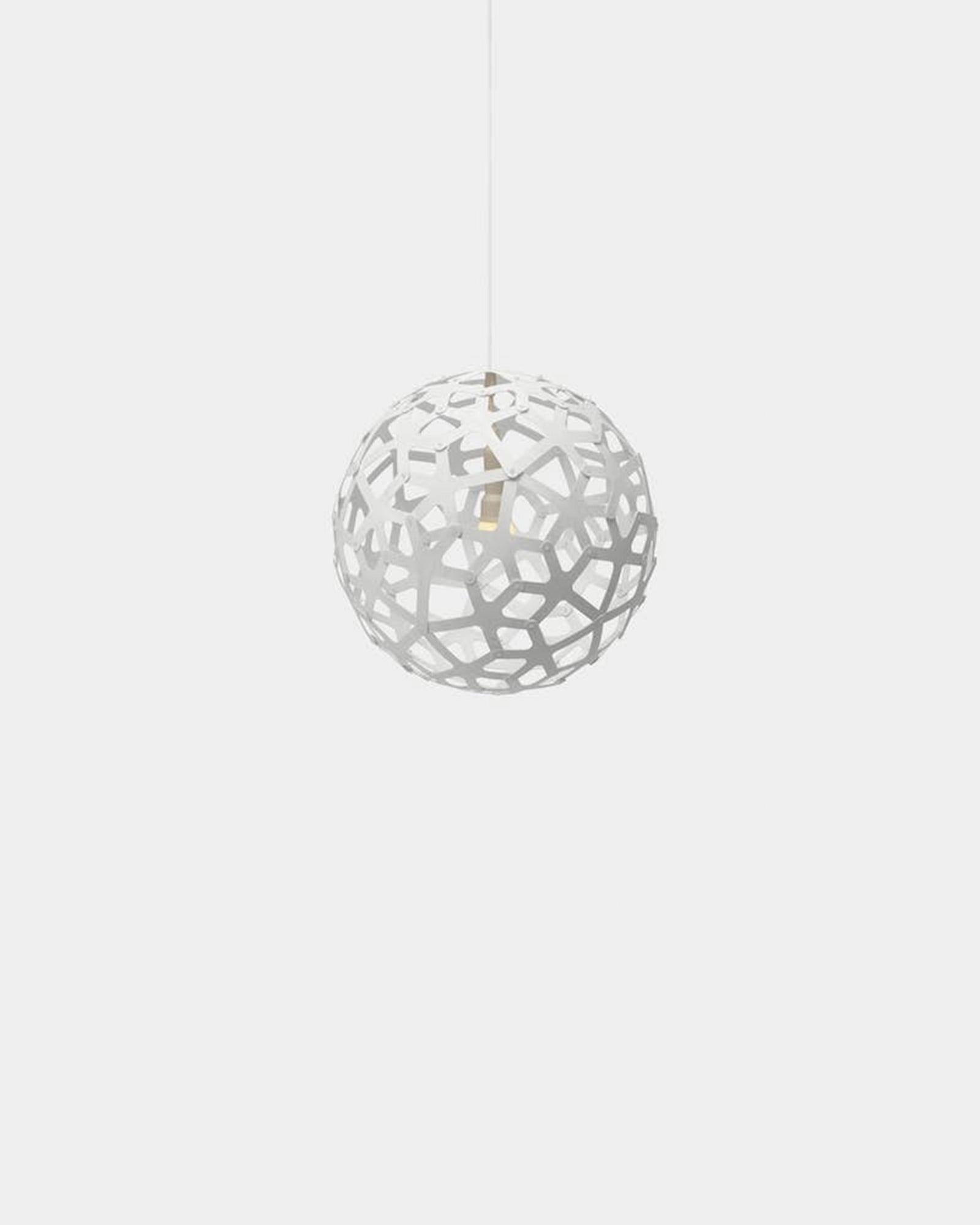 Coral Bamboo Pendant Light