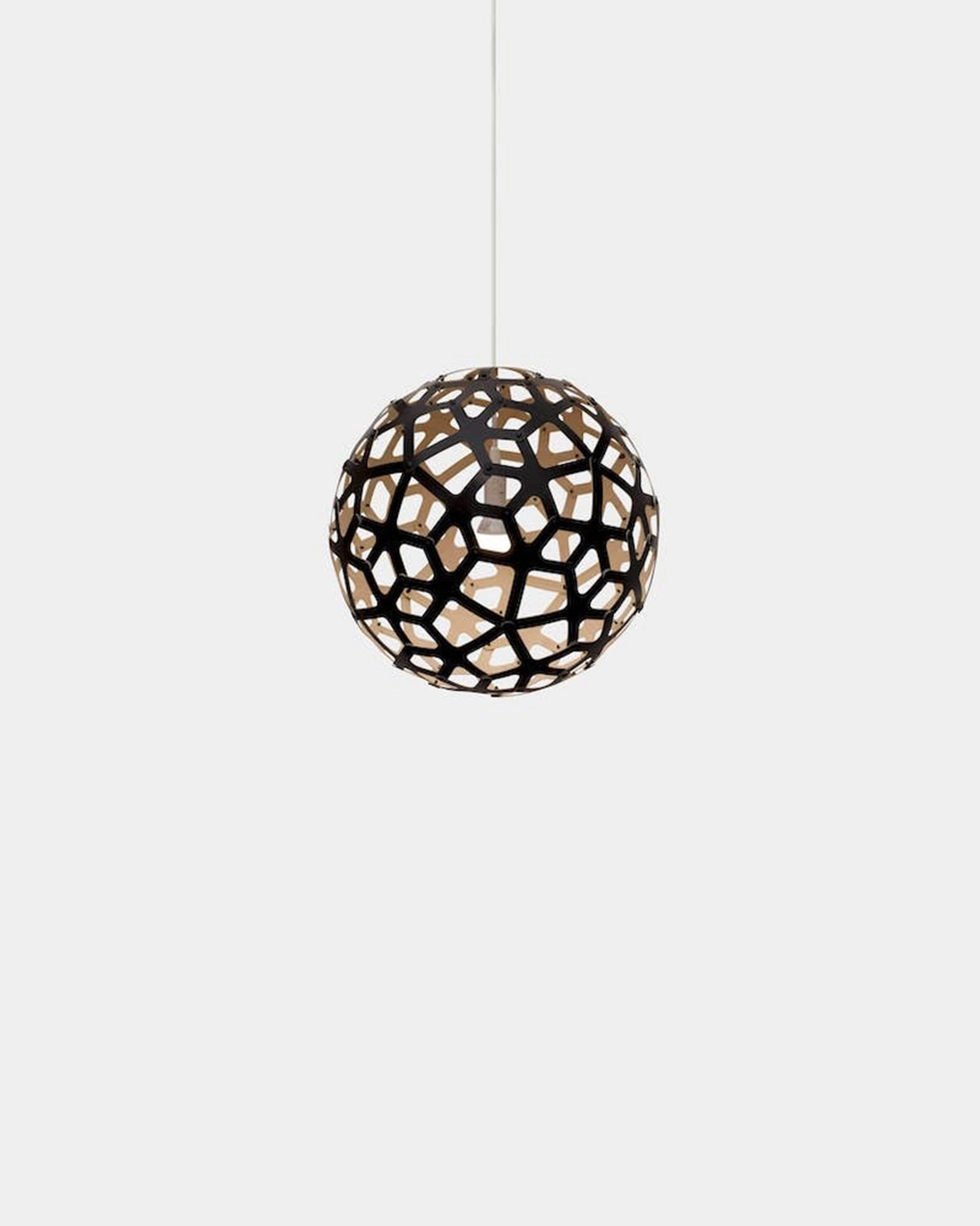 Coral Bamboo Pendant Light