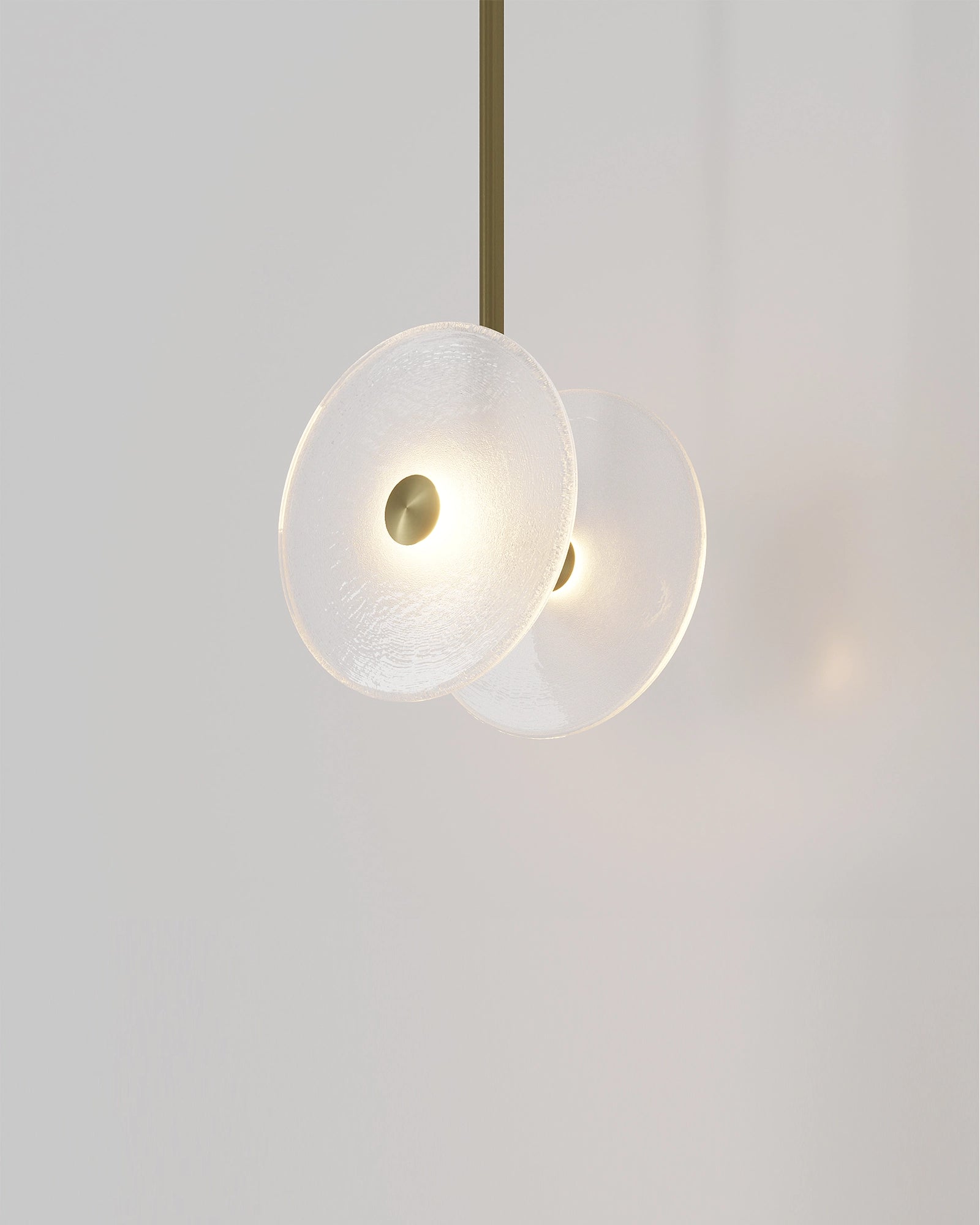 Coral Duo Rod Pendant Light