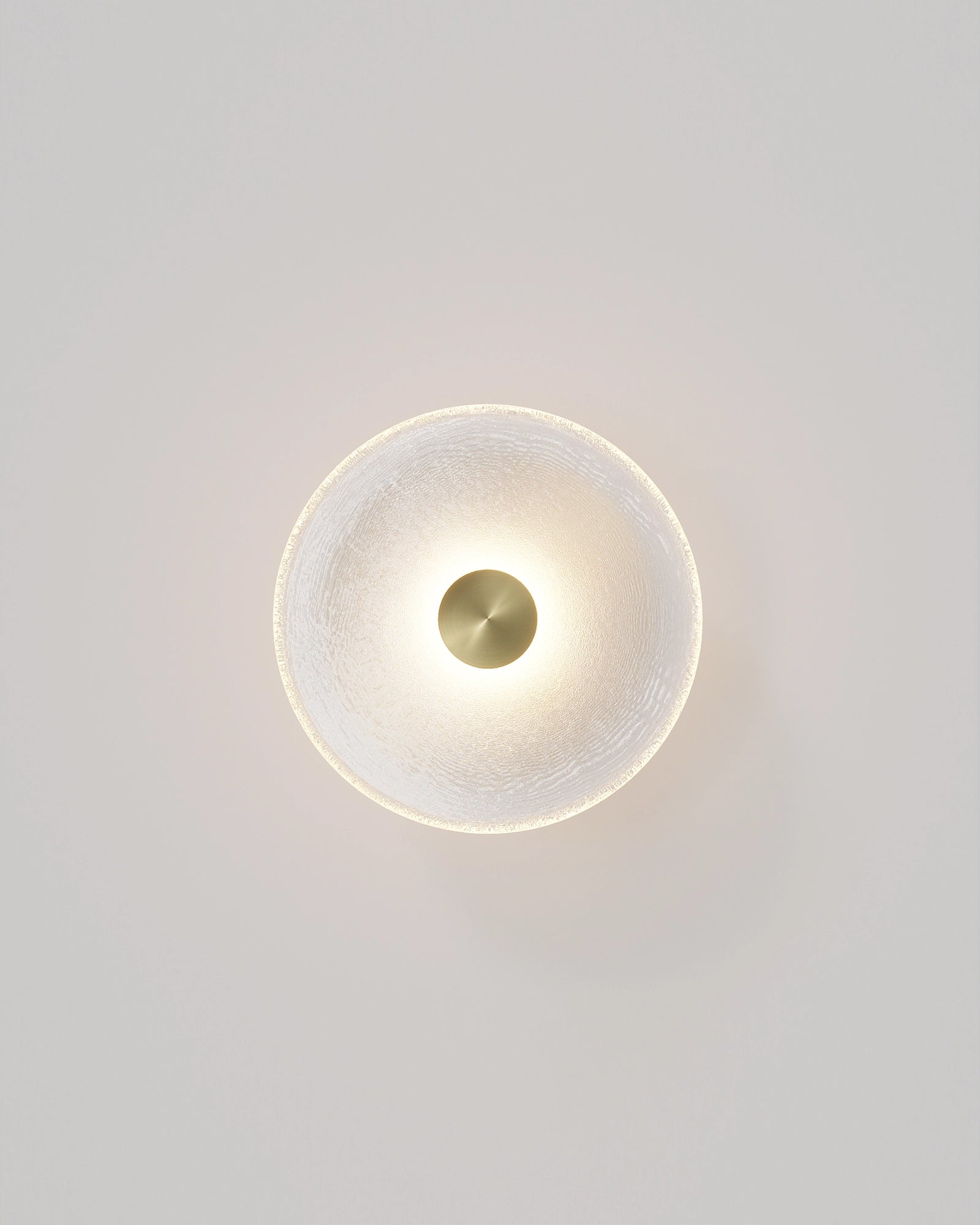 Coral Frosted Wall Light