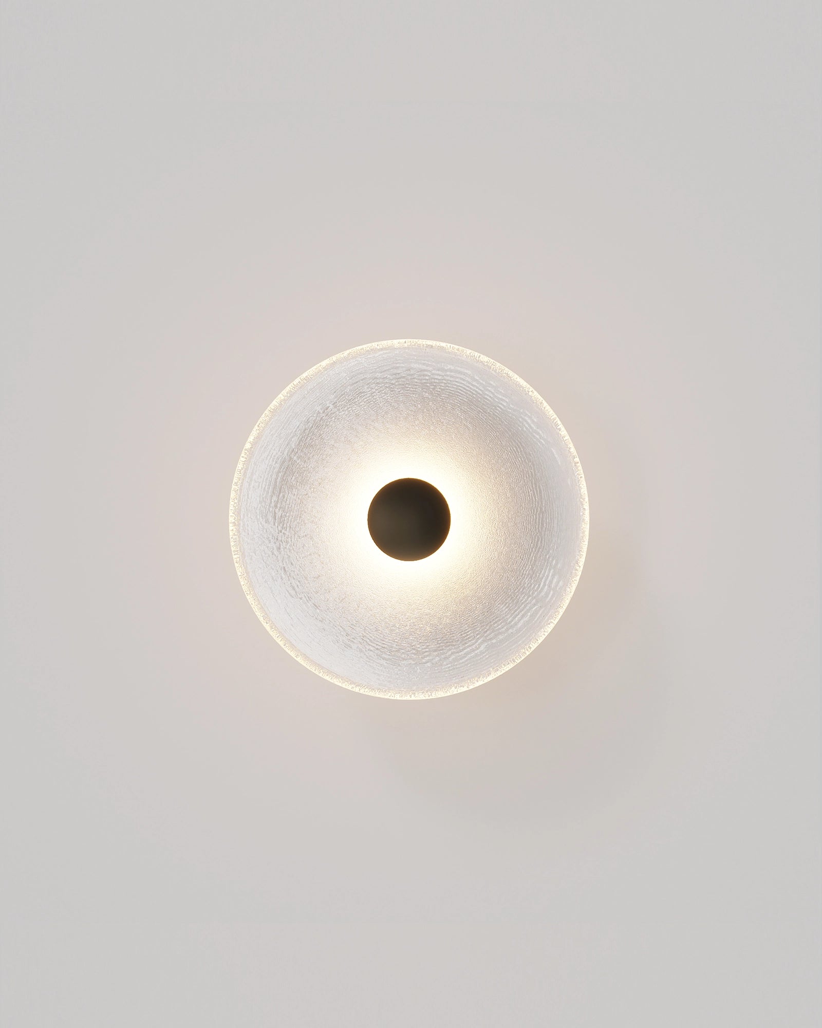 Coral Frosted Wall Light