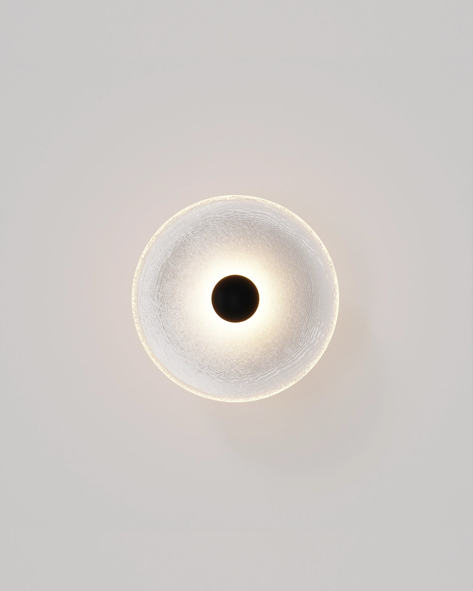 Coral Frosted Wall Light