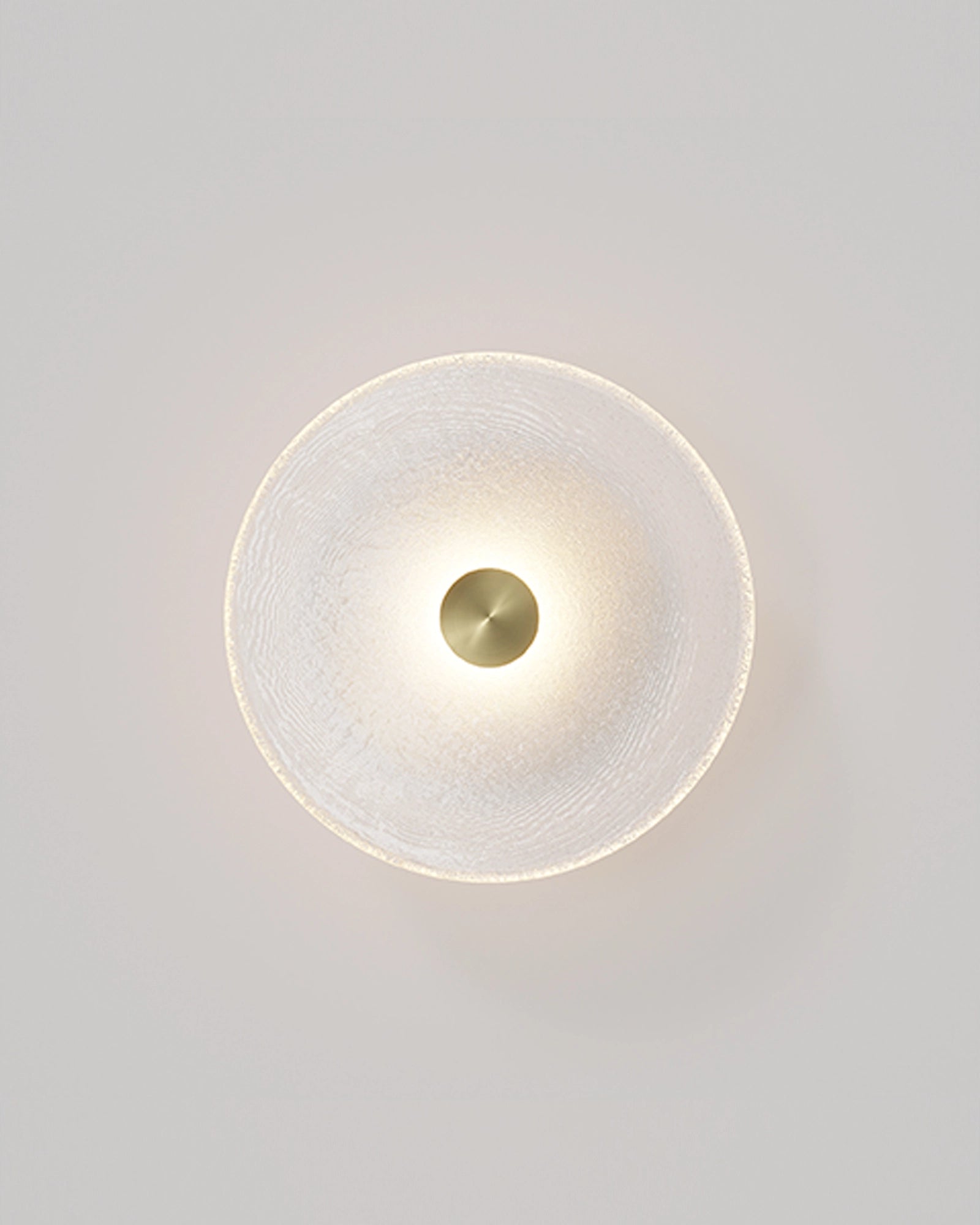 Coral Frosted Wall Light