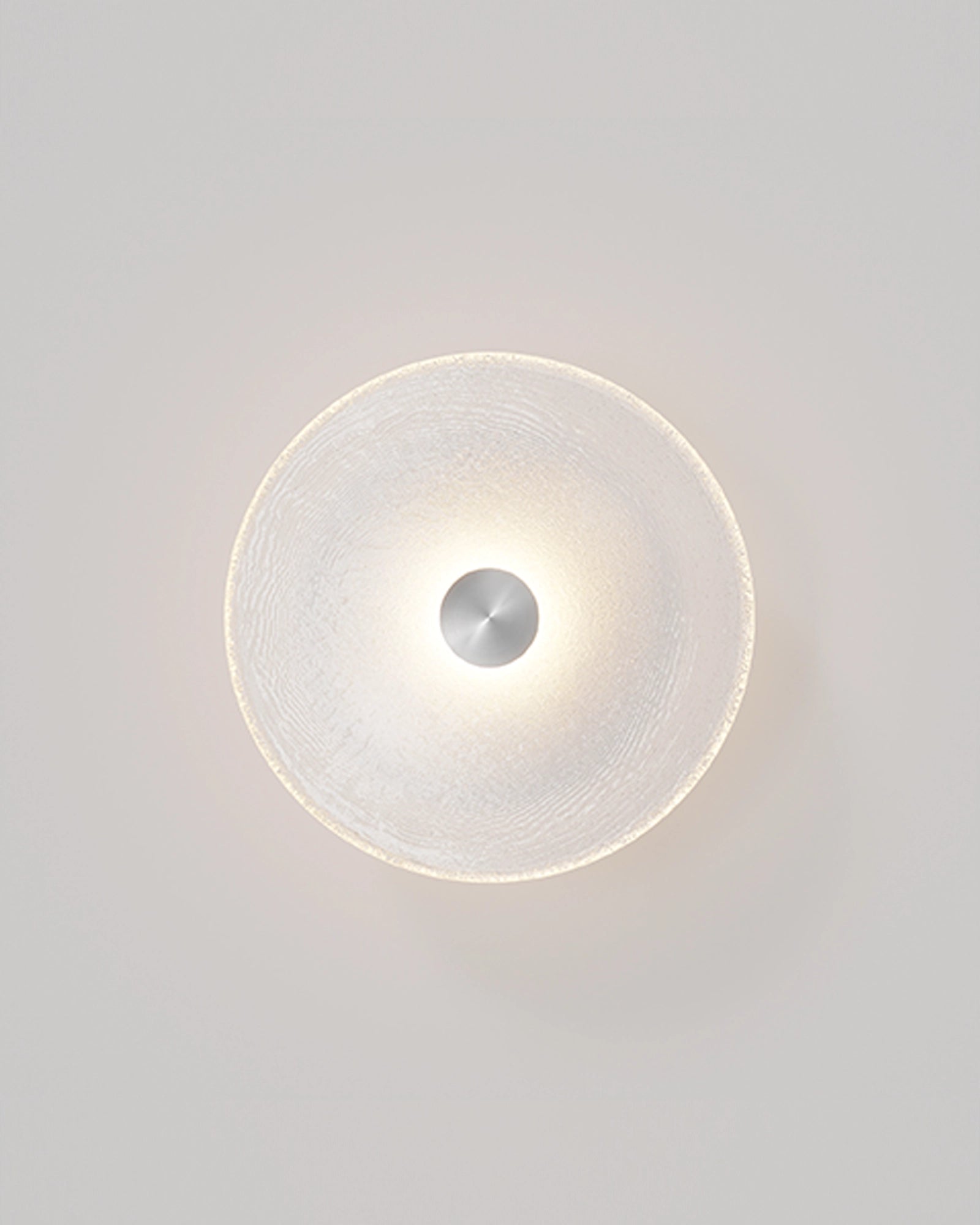 Coral Frosted Wall Light