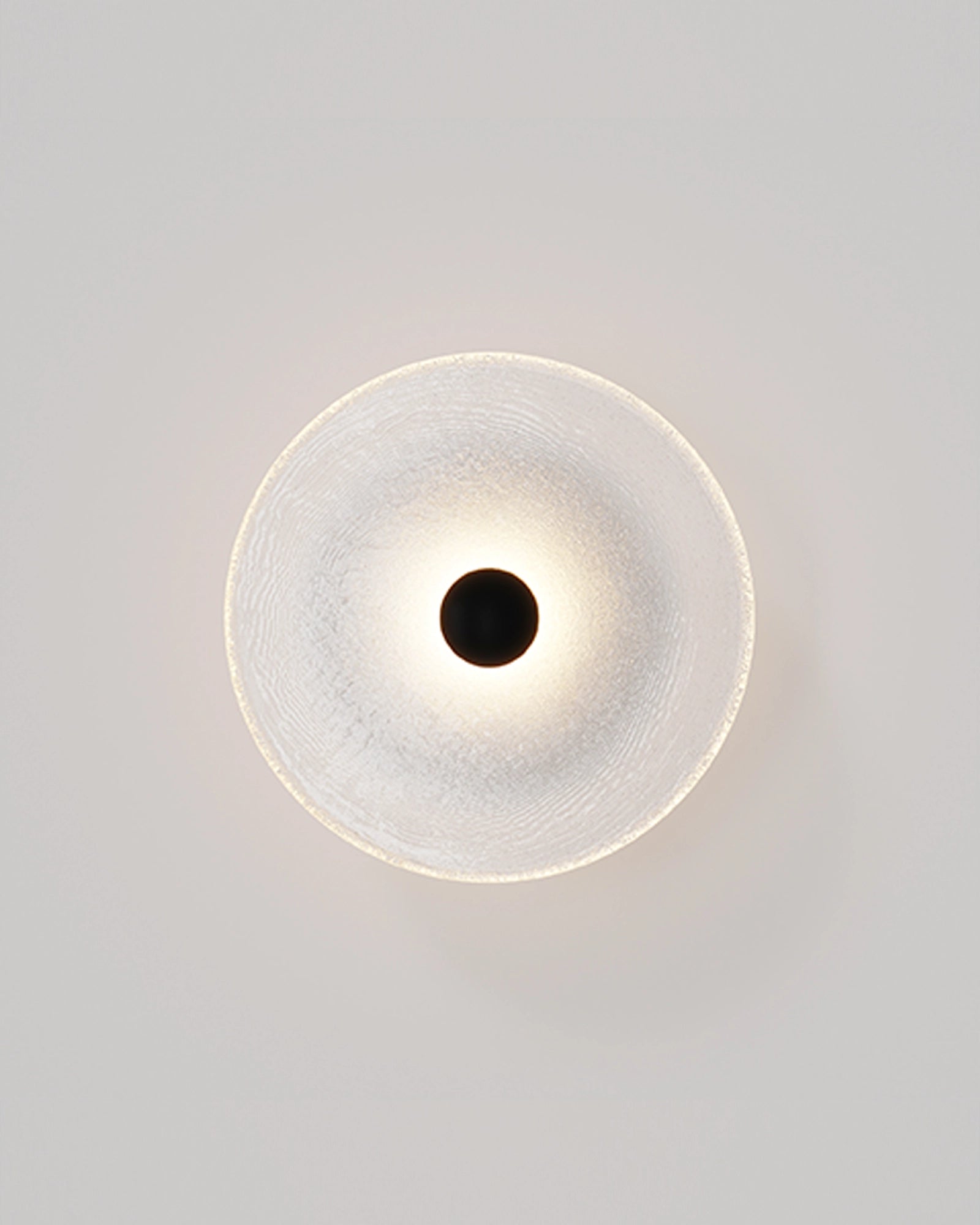 Coral Frosted Wall Light