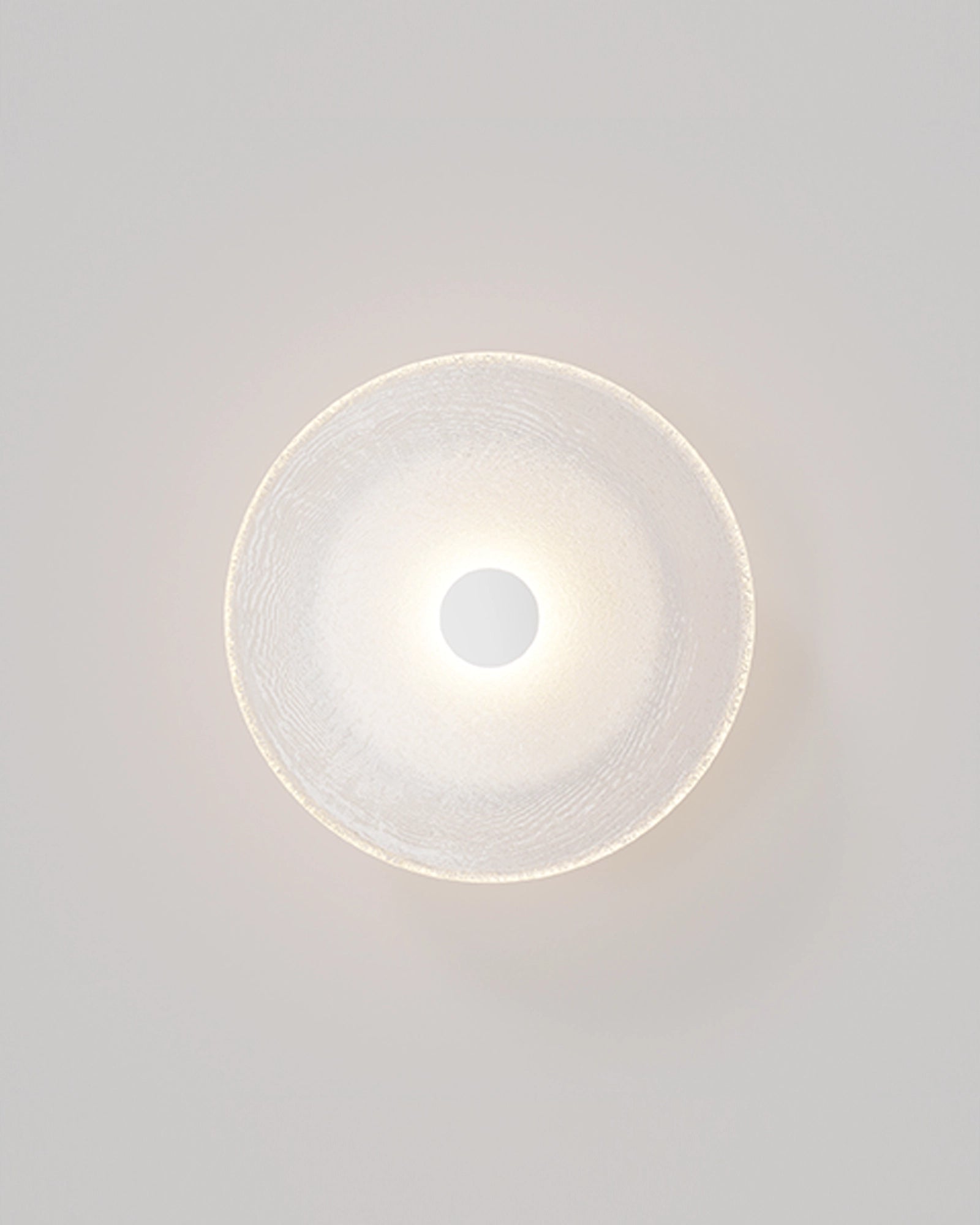 Coral Frosted Wall Light