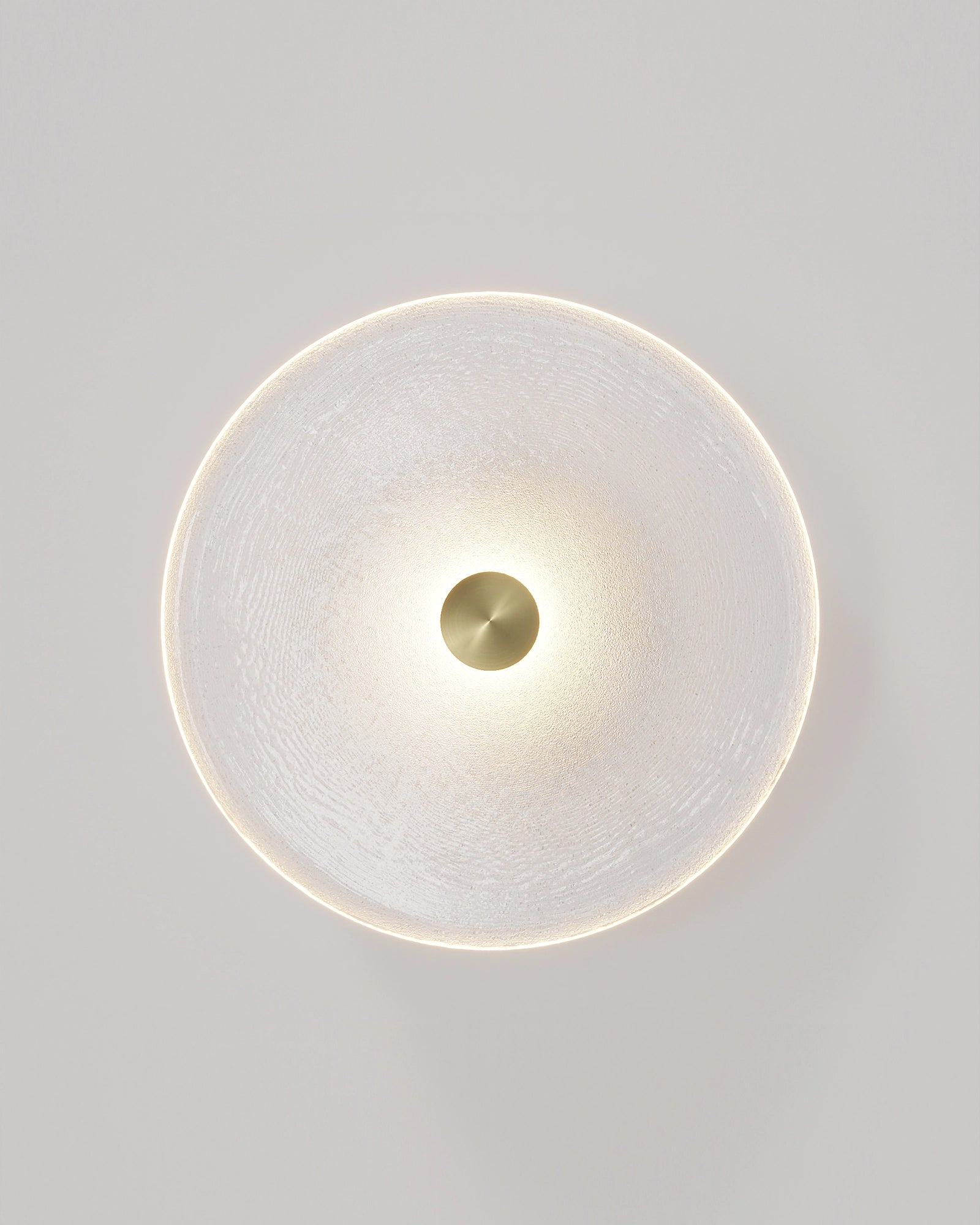 Coral Frosted Wall Light